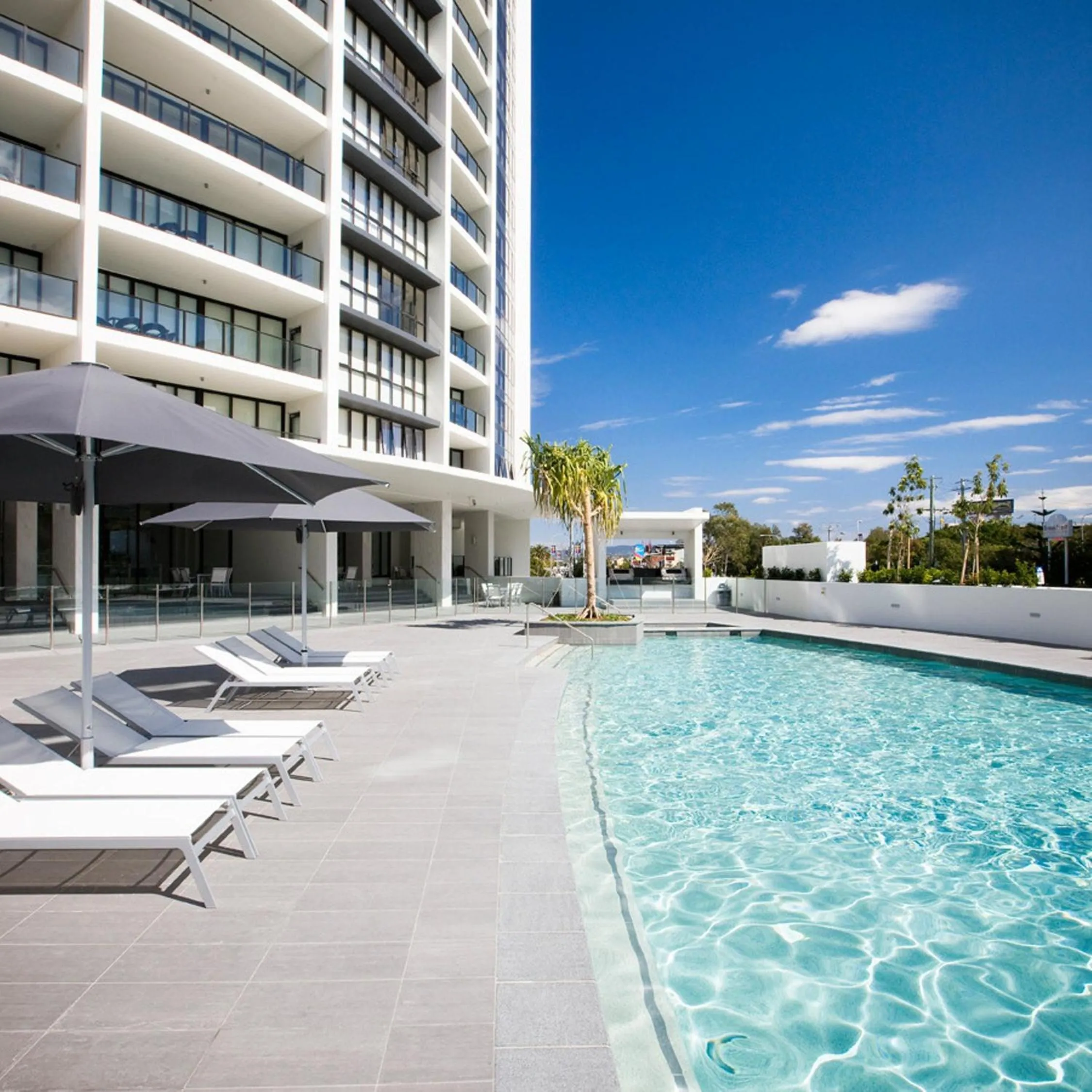 Facade/entrance in Mantra Sierra Grand