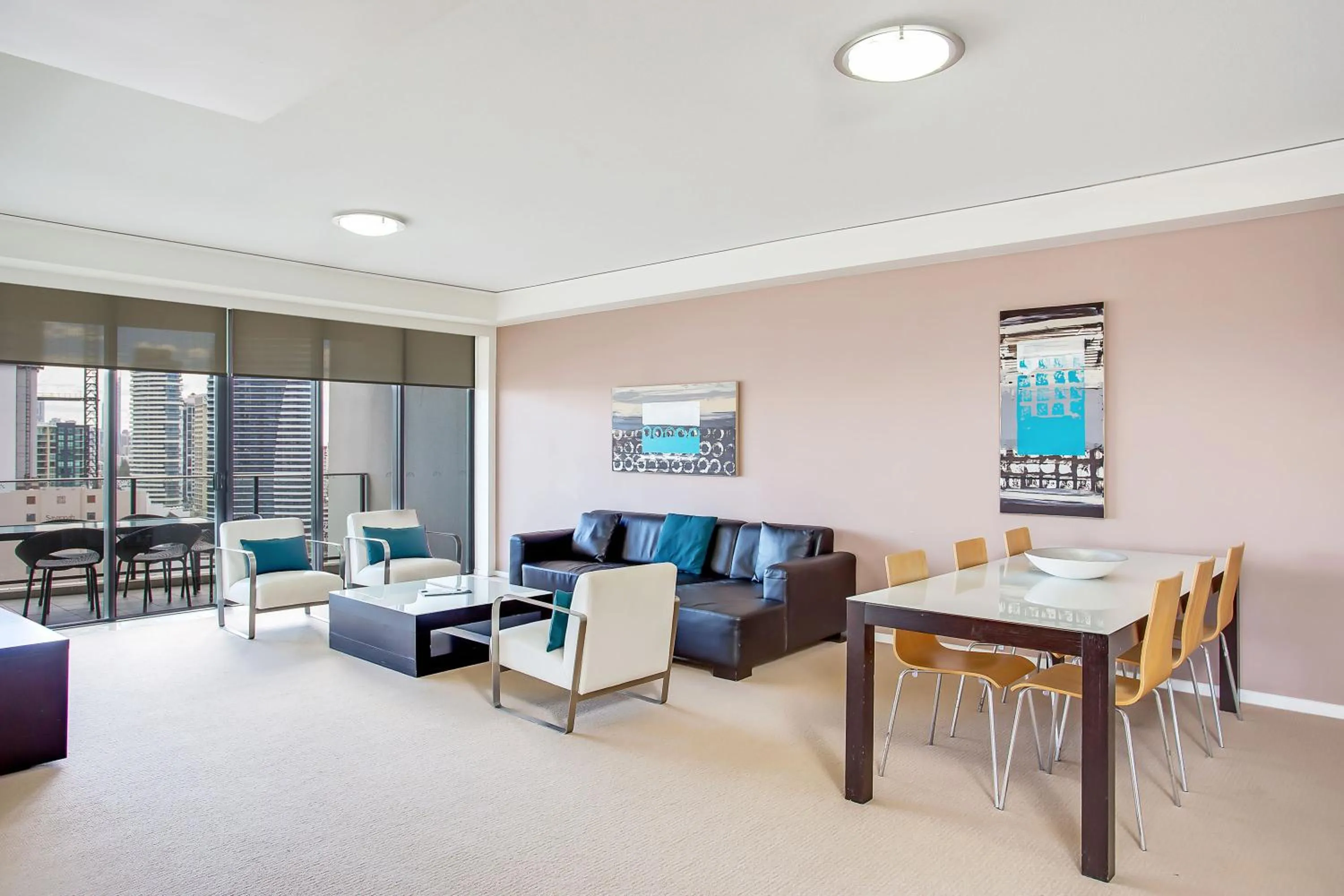 Living room in Mantra Sierra Grand