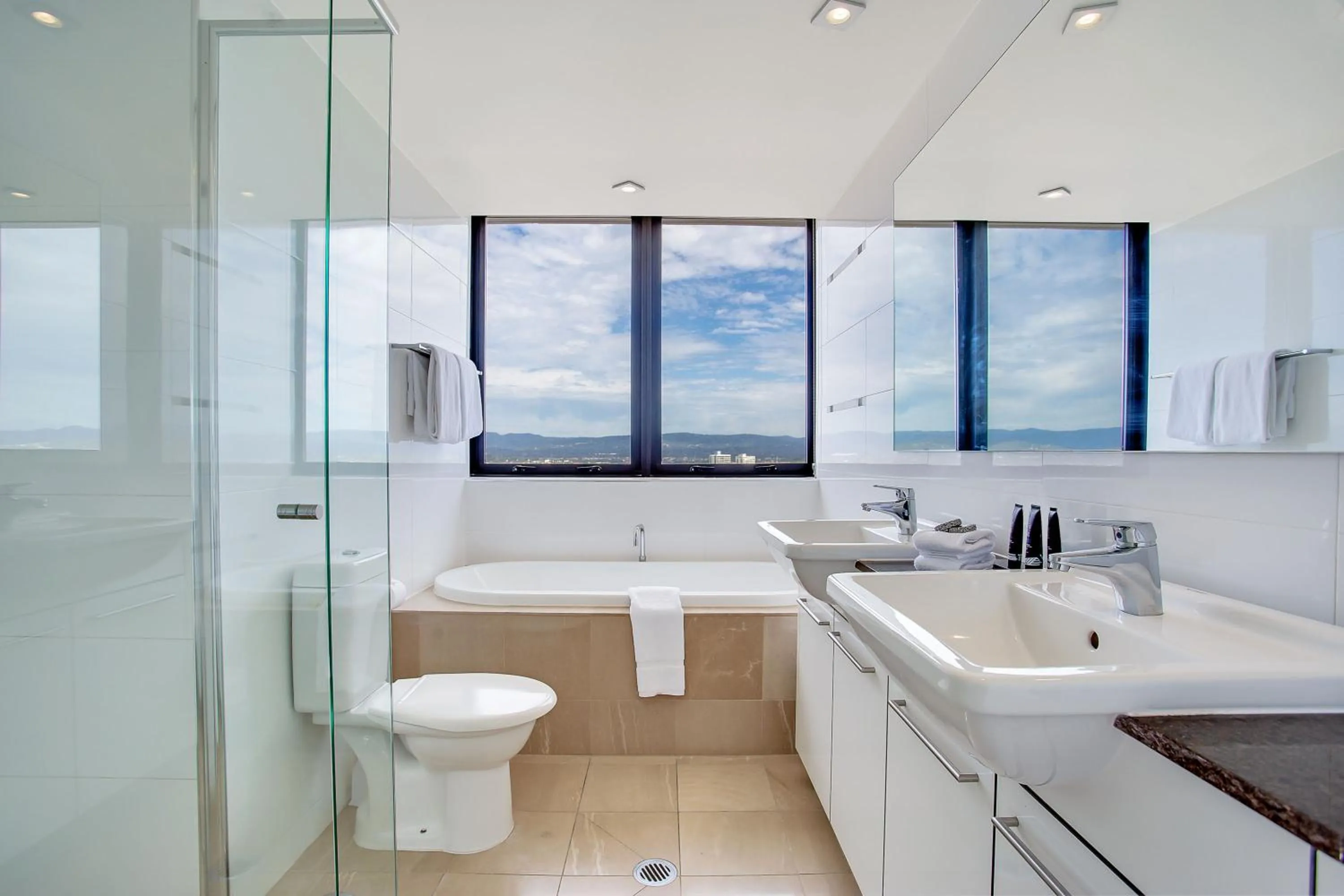 Toilet in Mantra Sierra Grand