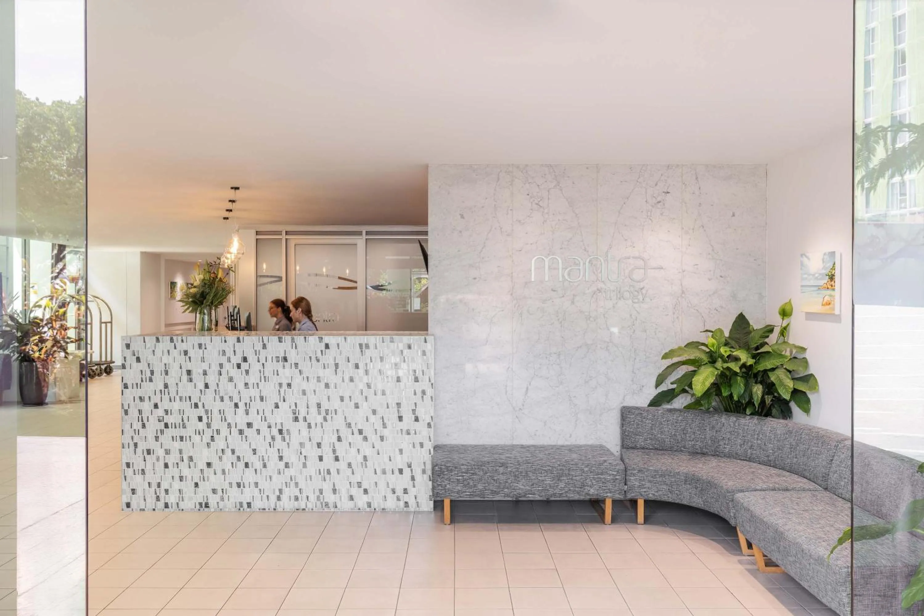 Lobby or reception in Mantra Trilogy