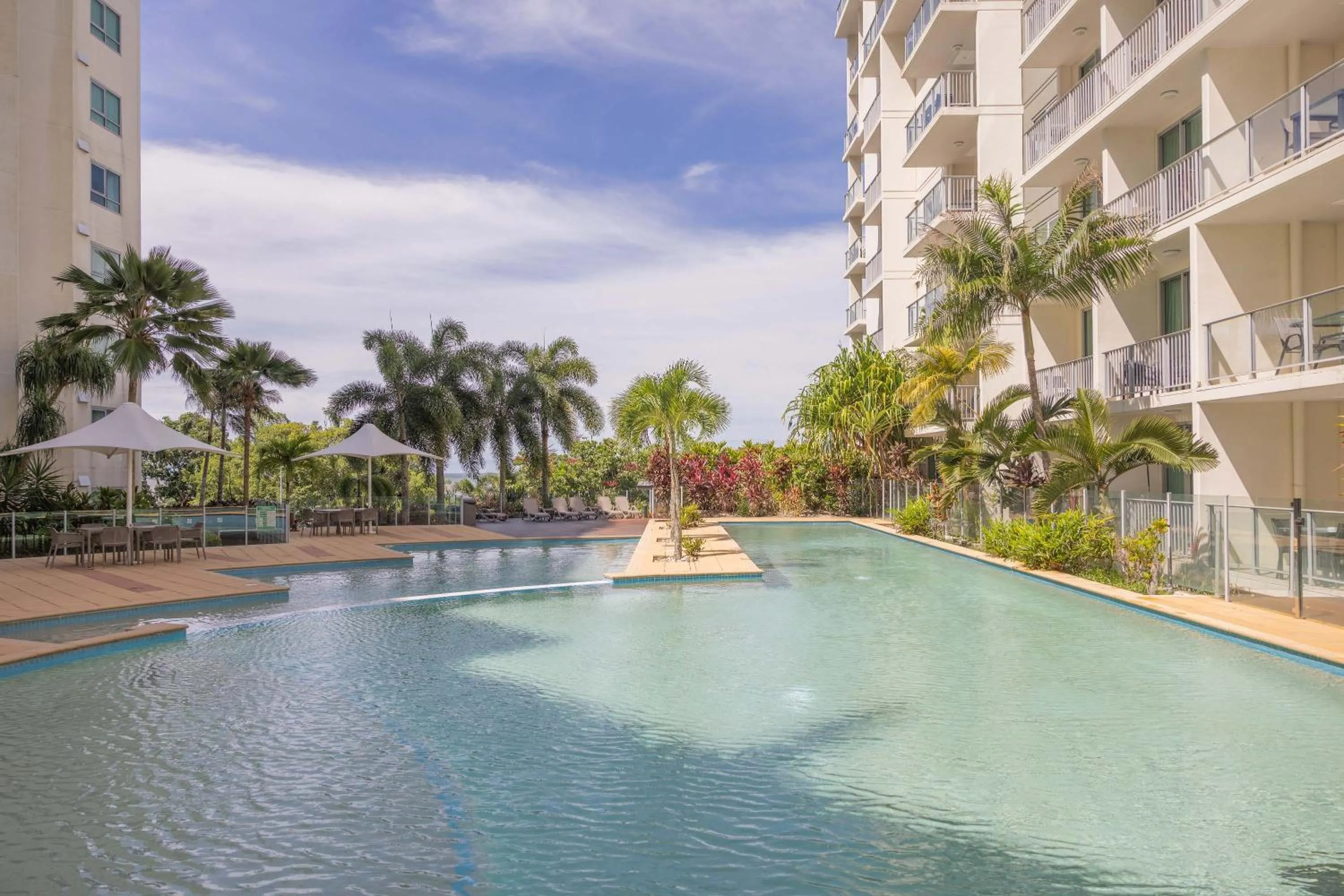 Swimming pool in Mantra Trilogy