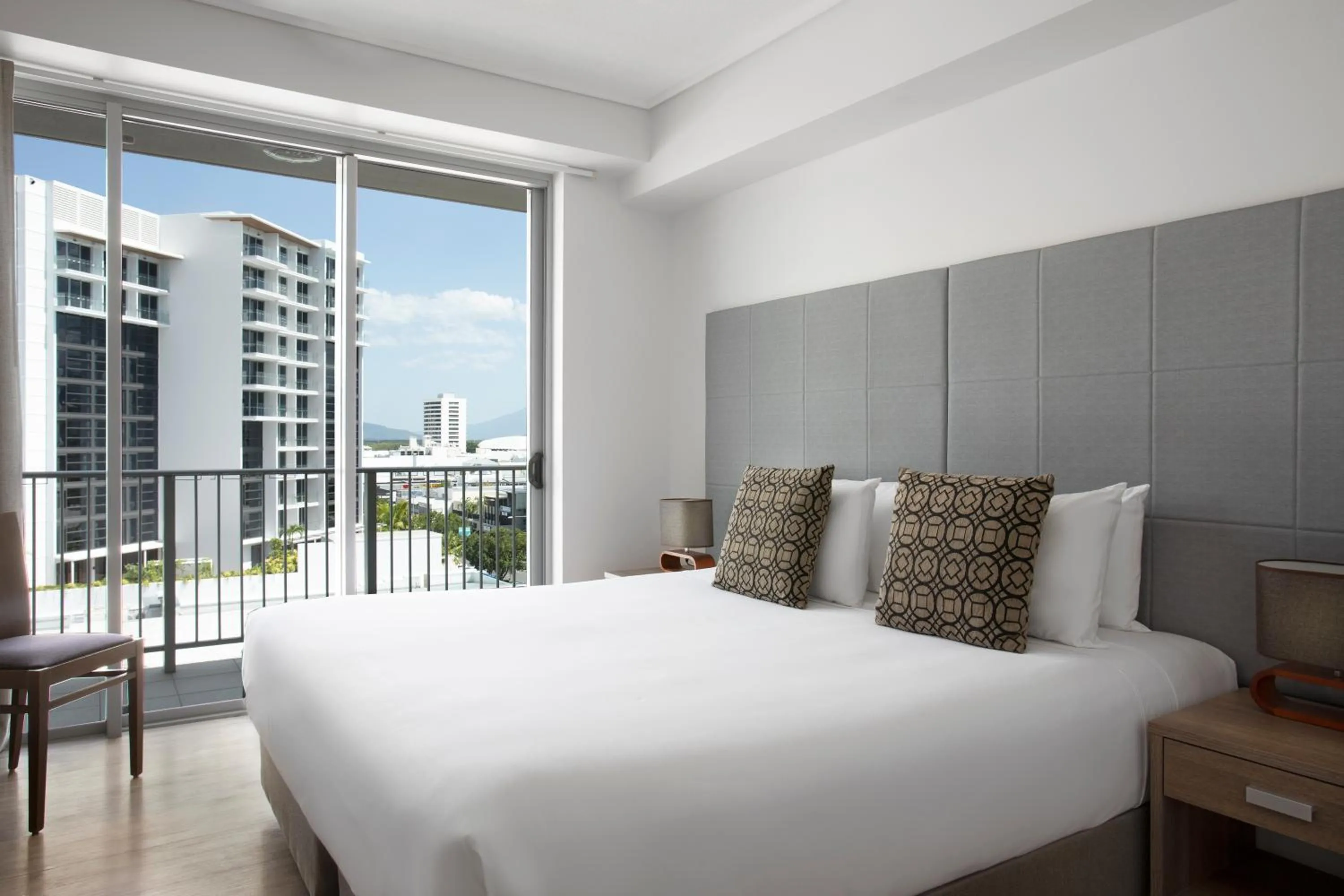 Bedroom, Bed in Mantra Trilogy