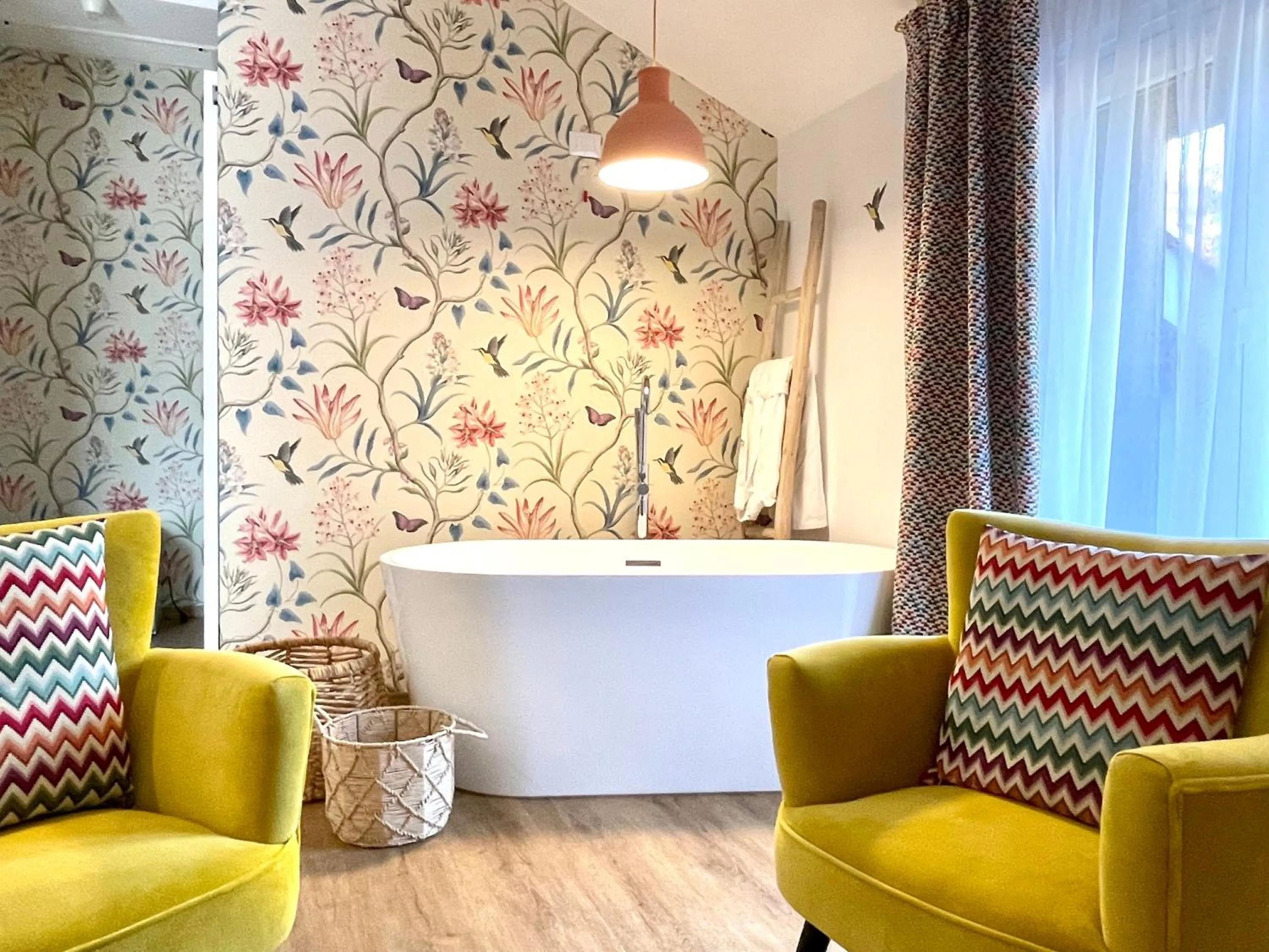 Seating area in Hotel Villa Edera & La Torretta