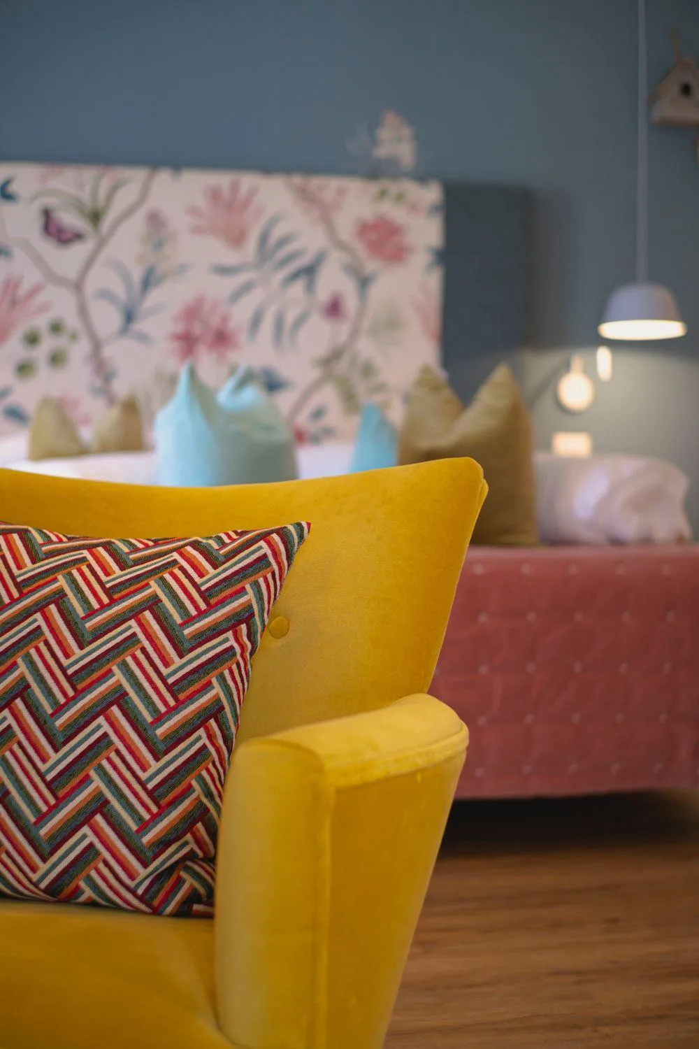 Decorative detail in Hotel Villa Edera & La Torretta