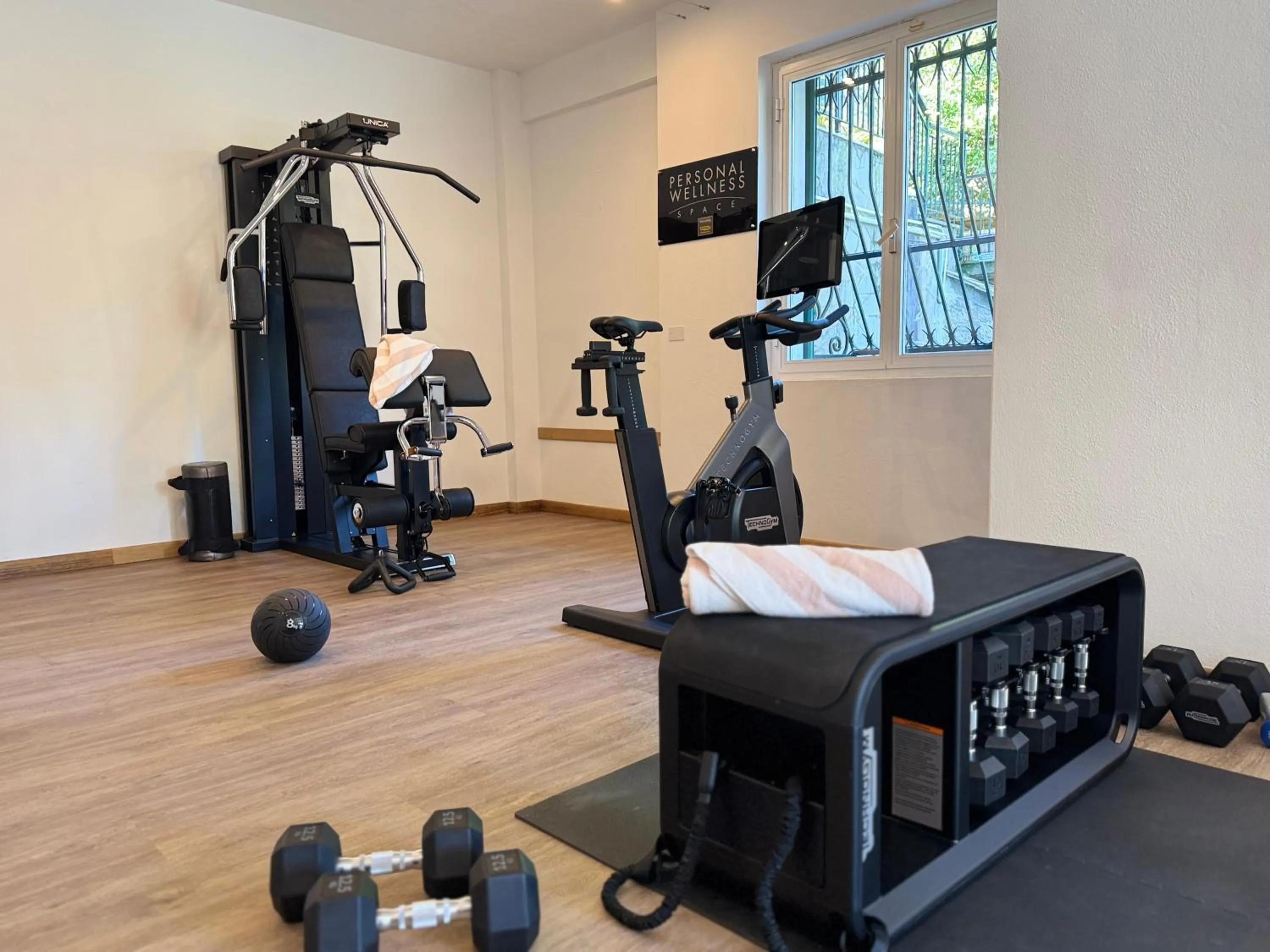 Fitness centre/facilities in Hotel Villa Edera & La Torretta