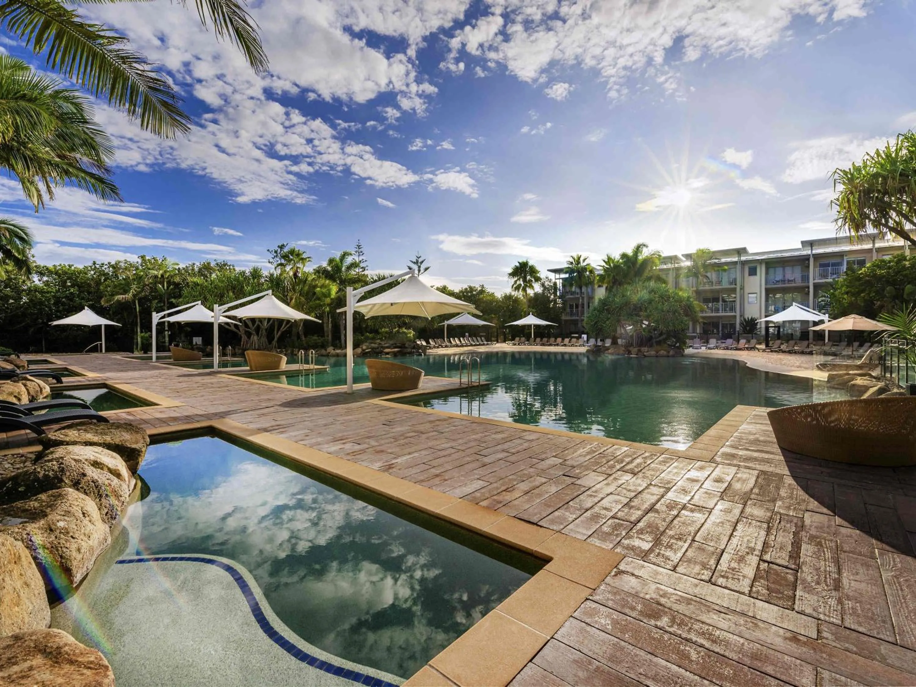 Pool view in Peppers Salt Resort & Spa