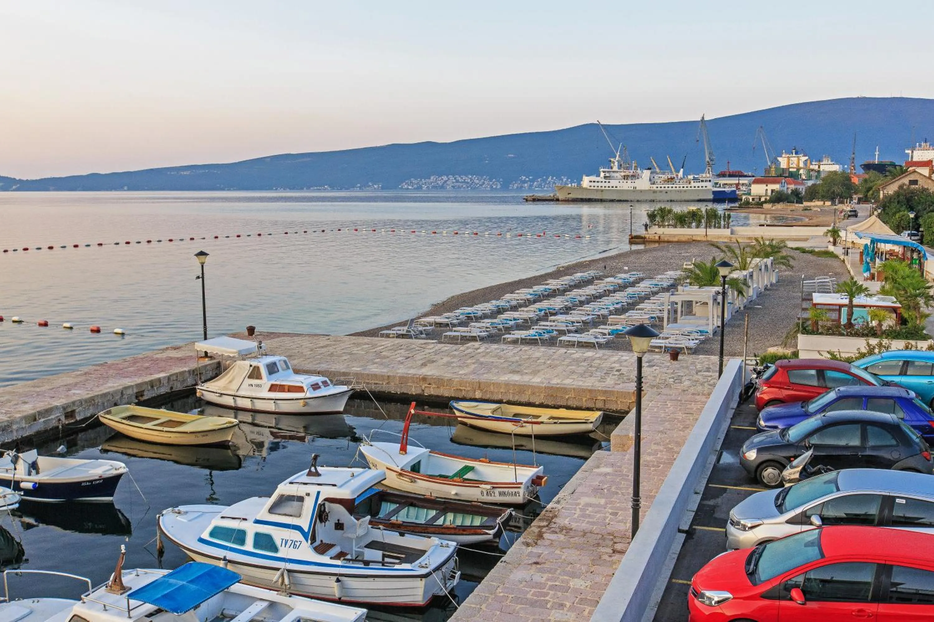 Beach in Carine Hotel Delfin