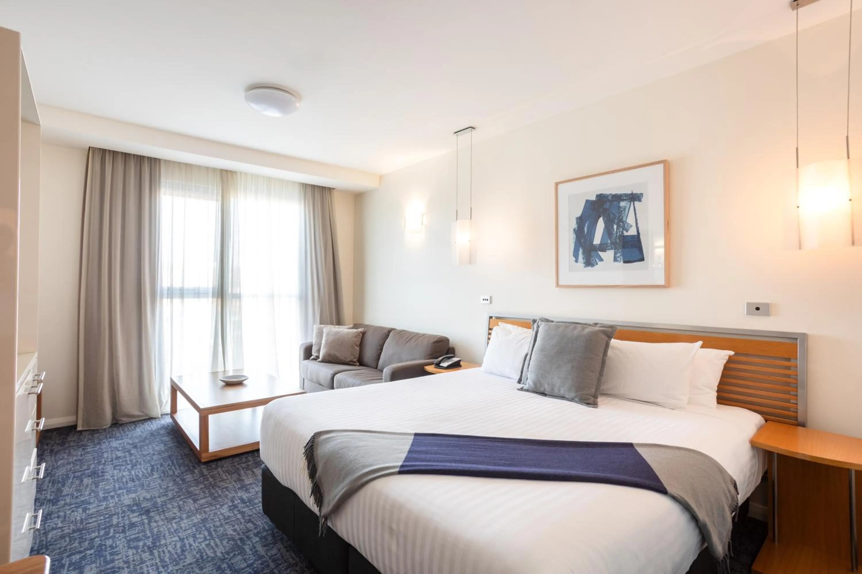 Bed in Peppers Seaport Launceston