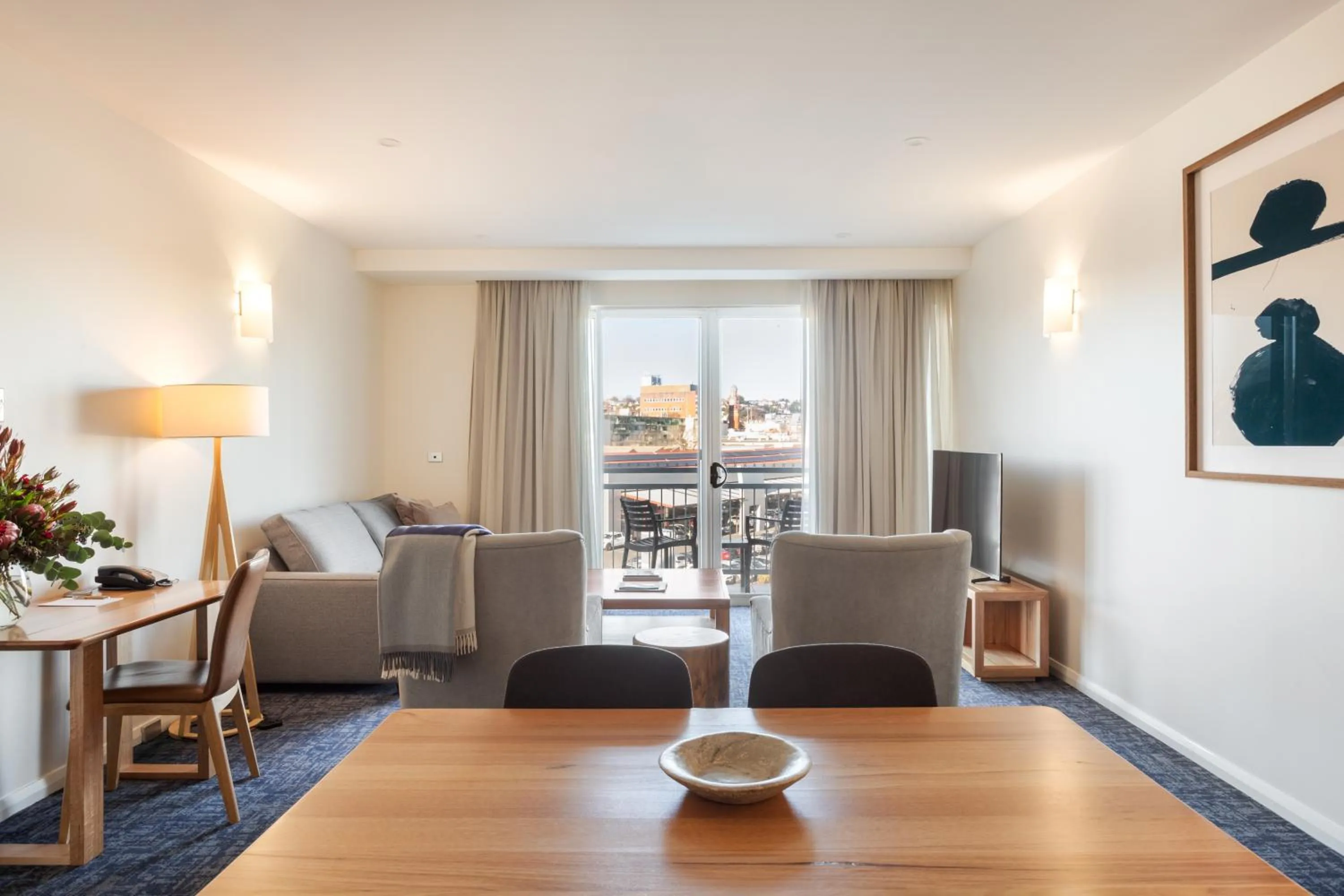 Living room in Peppers Seaport Launceston