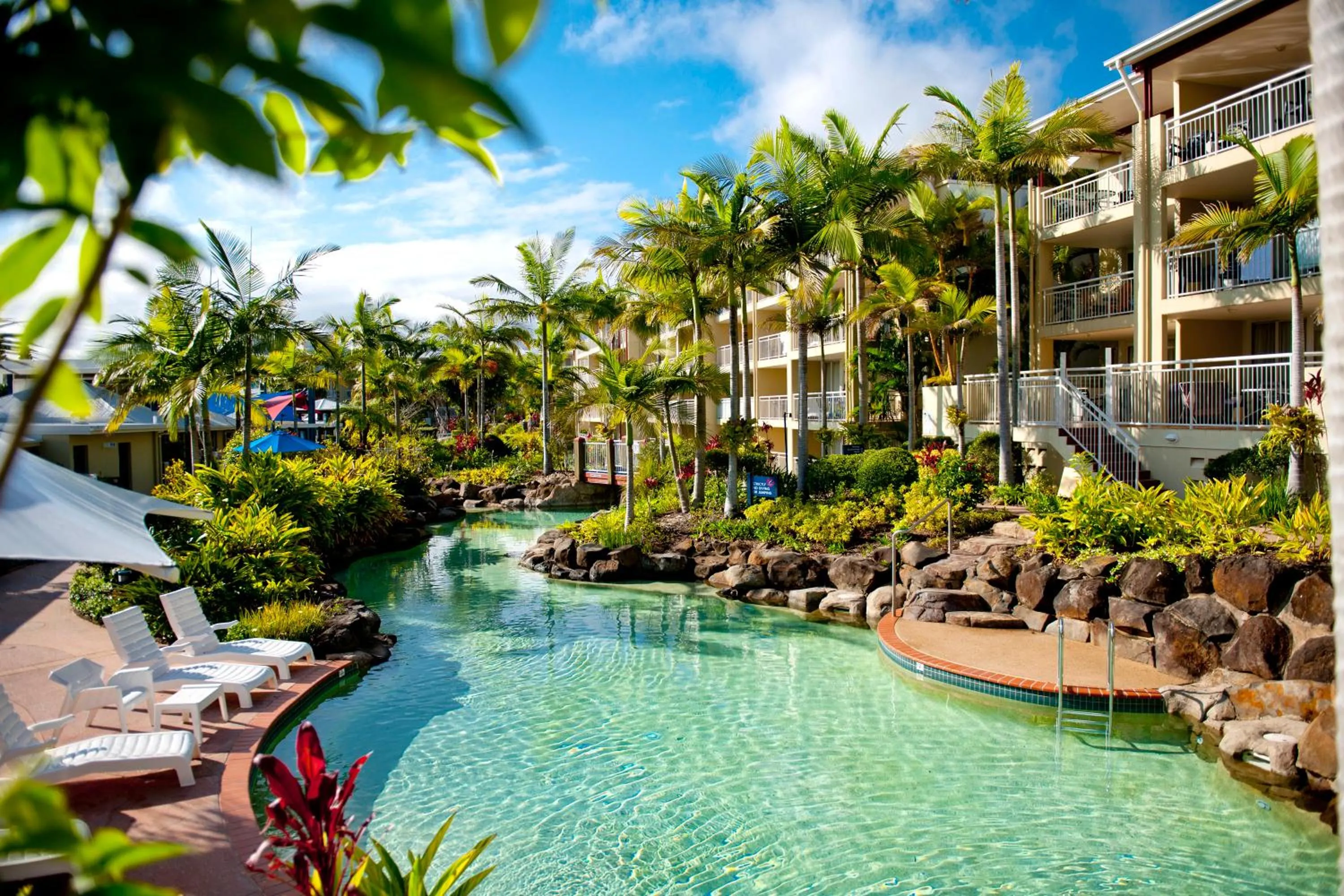 Swimming pool in BreakFree Alexandra Beach