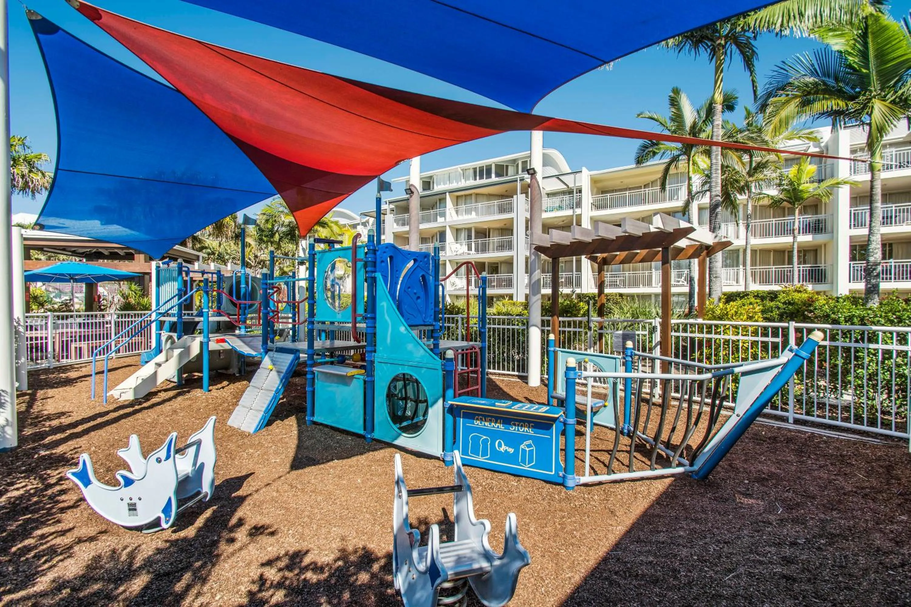 Children play ground in BreakFree Alexandra Beach