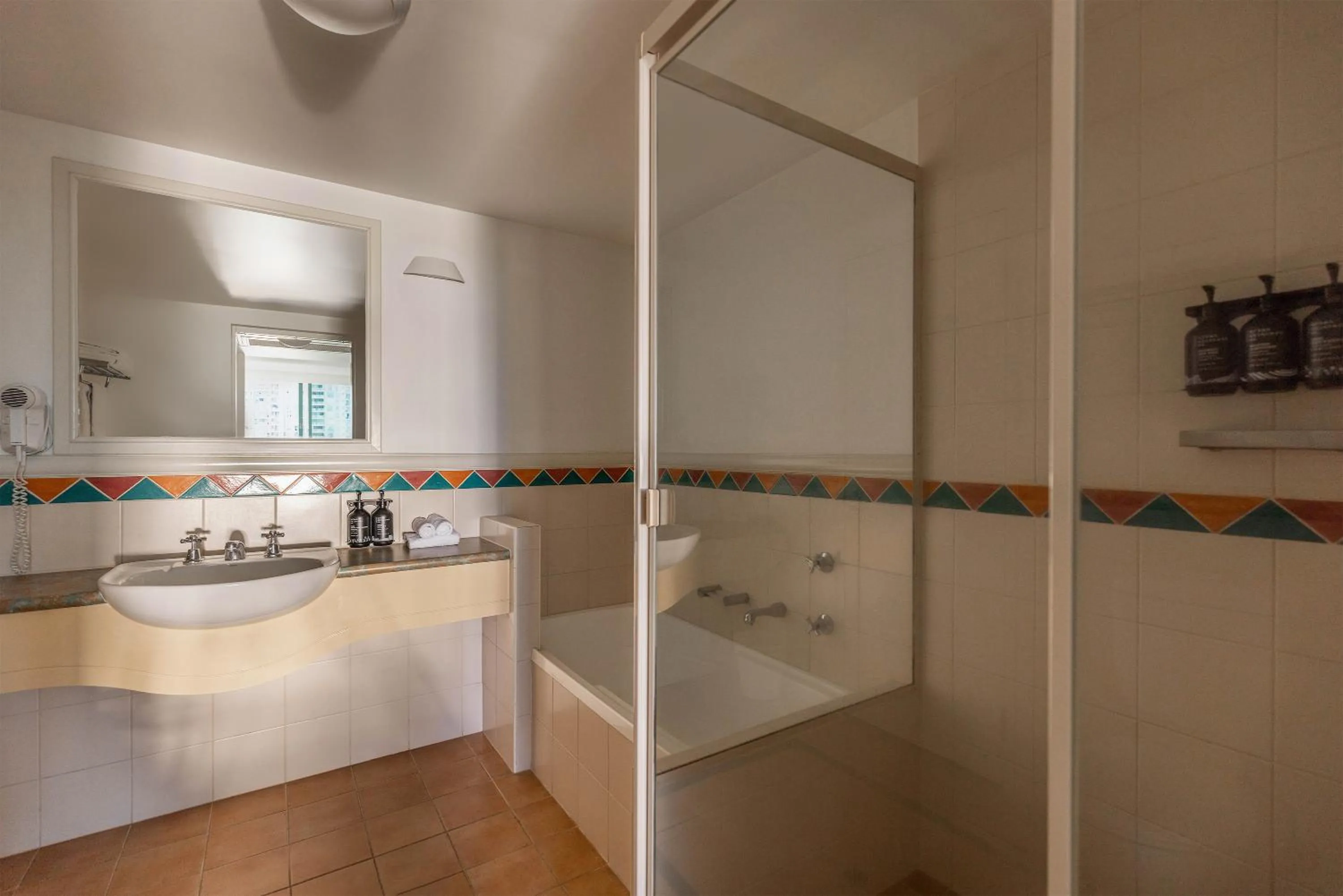 Toilet in Mantra Crown Towers