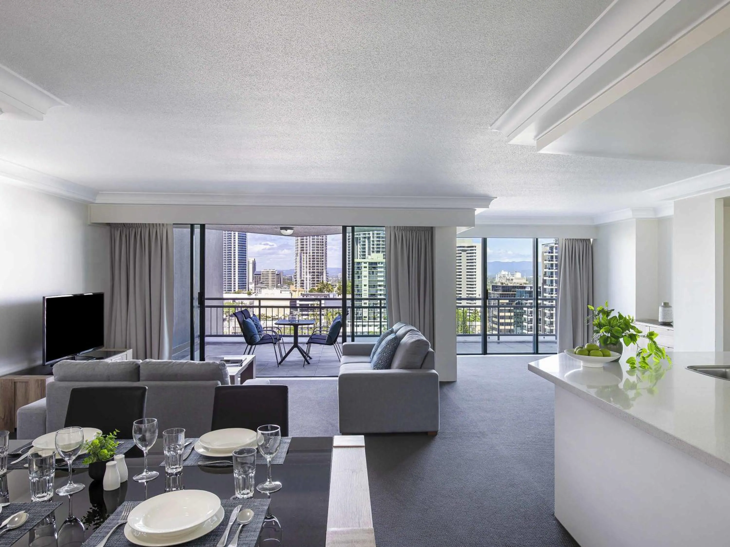 Bedroom in Mantra Crown Towers