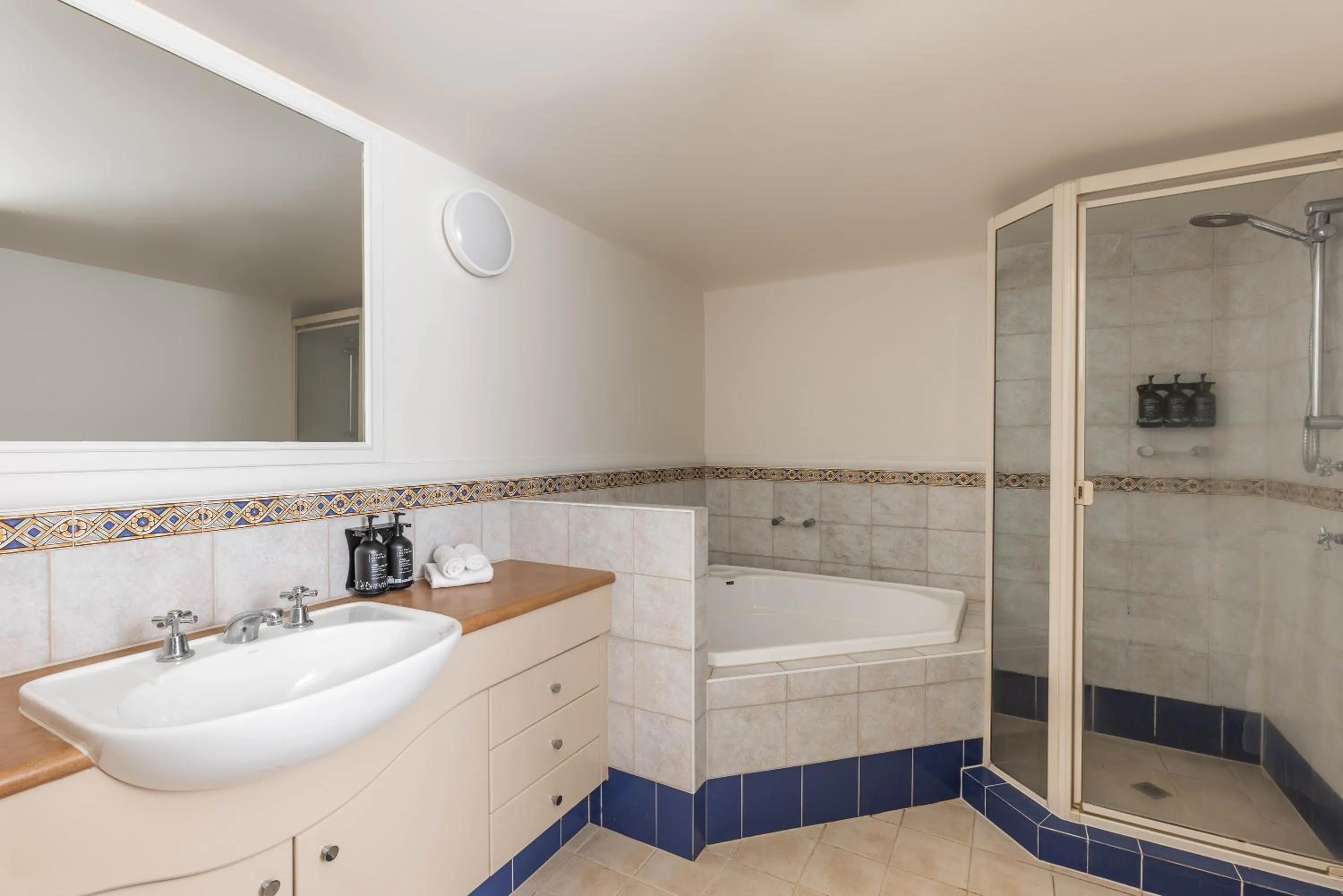 Bathroom in Mantra Crown Towers