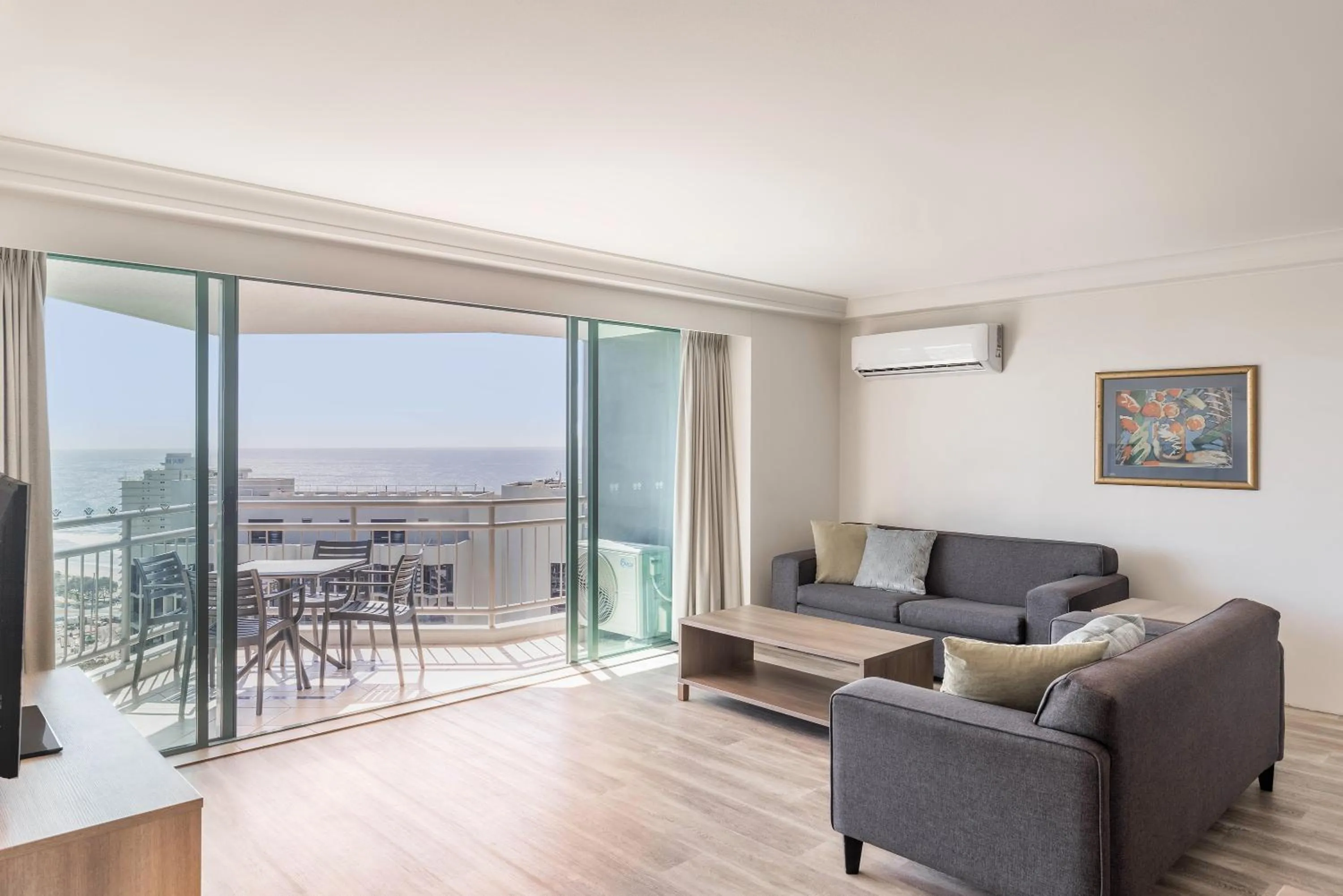 Living room in Mantra Crown Towers