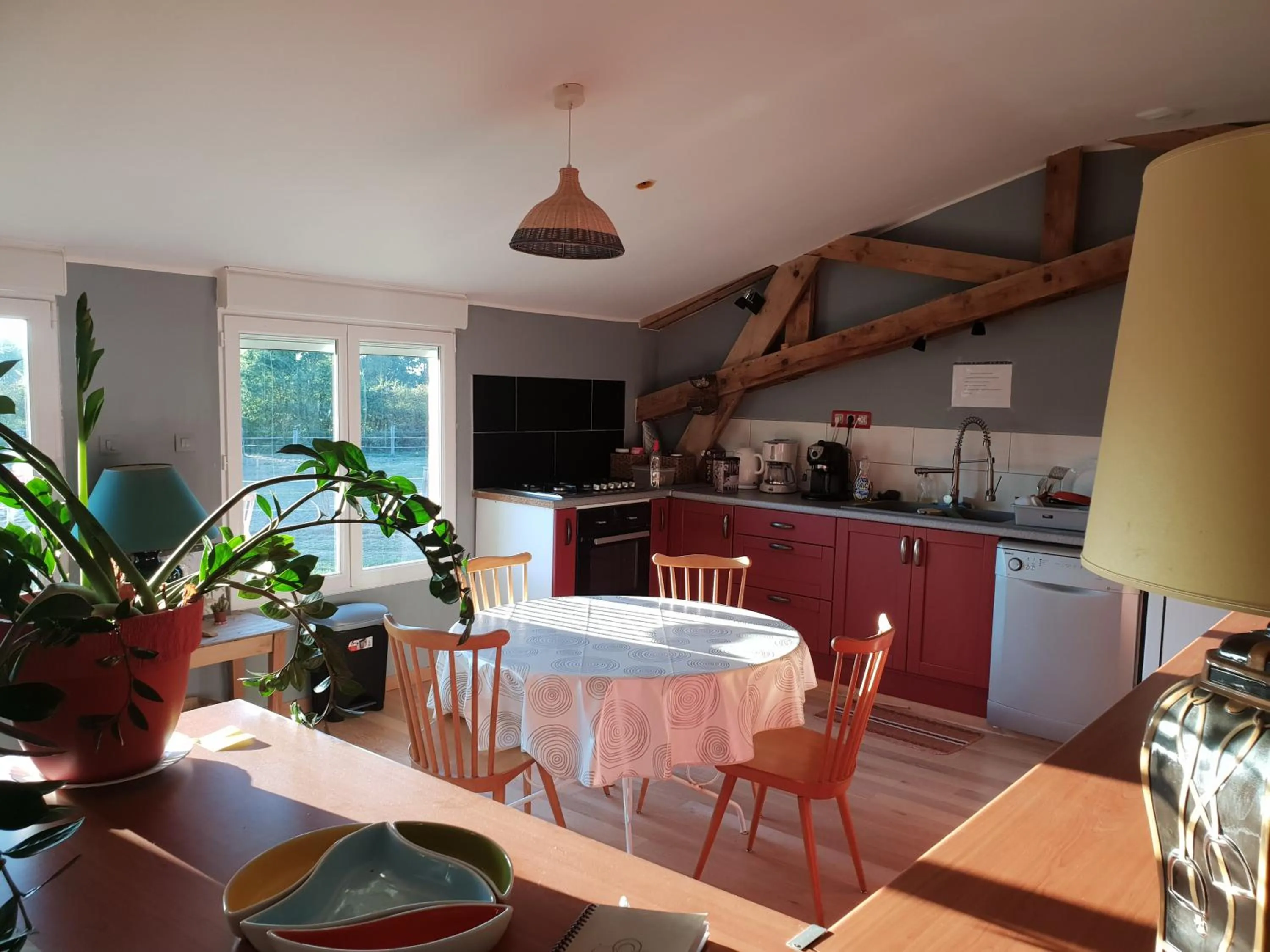 View (from property/room) in Gîte et Chambre d'hôte de l'élevage du Lattay