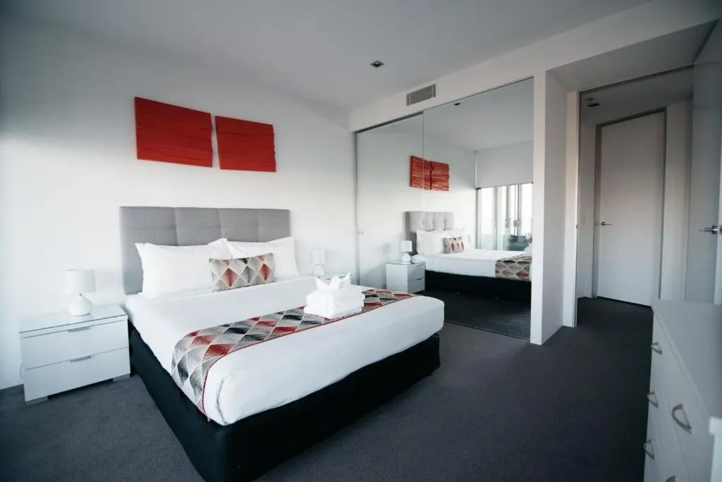 Bedroom, Bed in Q1 Resort & Spa - Official