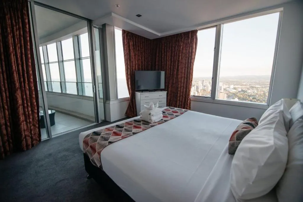 Bedroom, Bed in Q1 Resort & Spa - Official