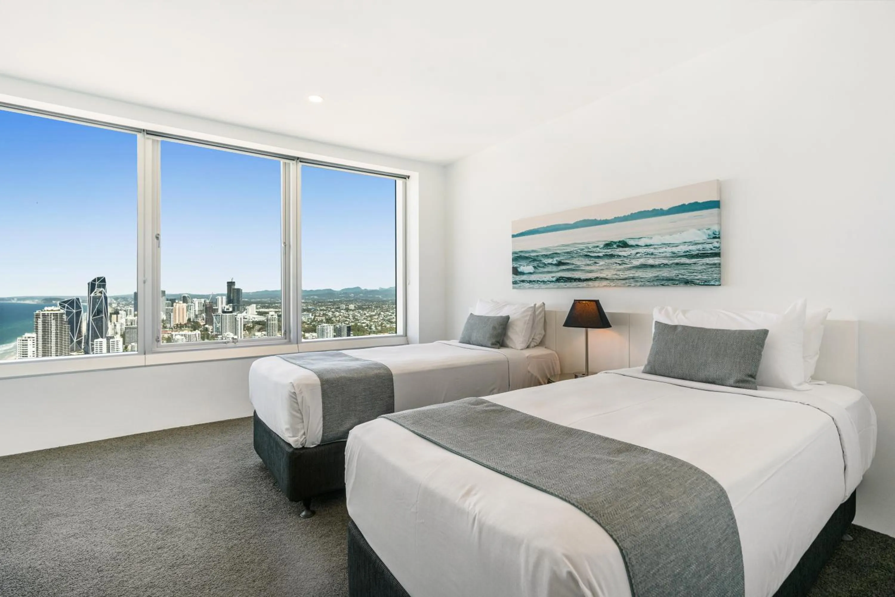 Bed in Q1 Resort & Spa - Official