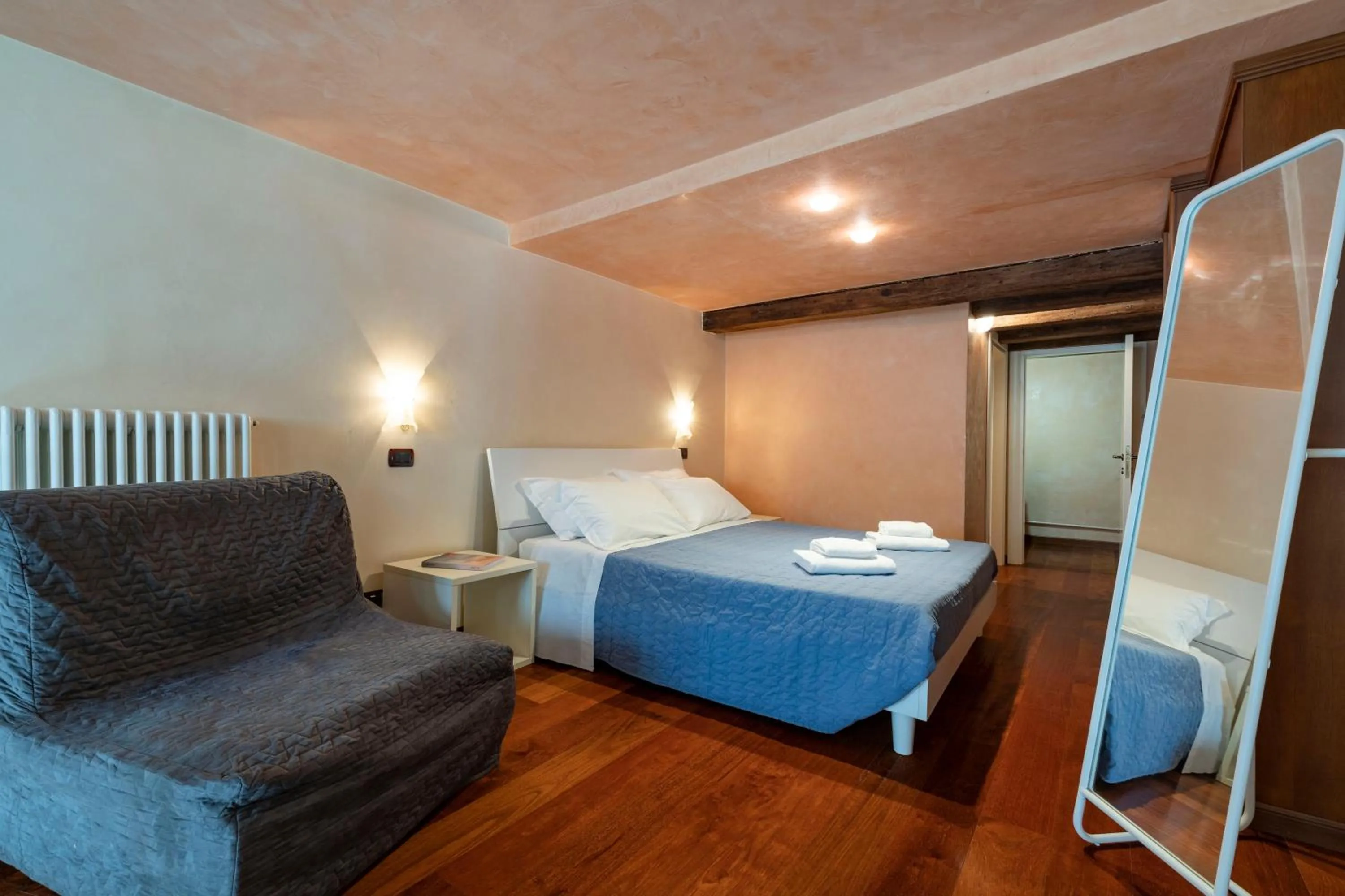 Bedroom, Bed in Doge Morosini Palace by Wonderful Italy