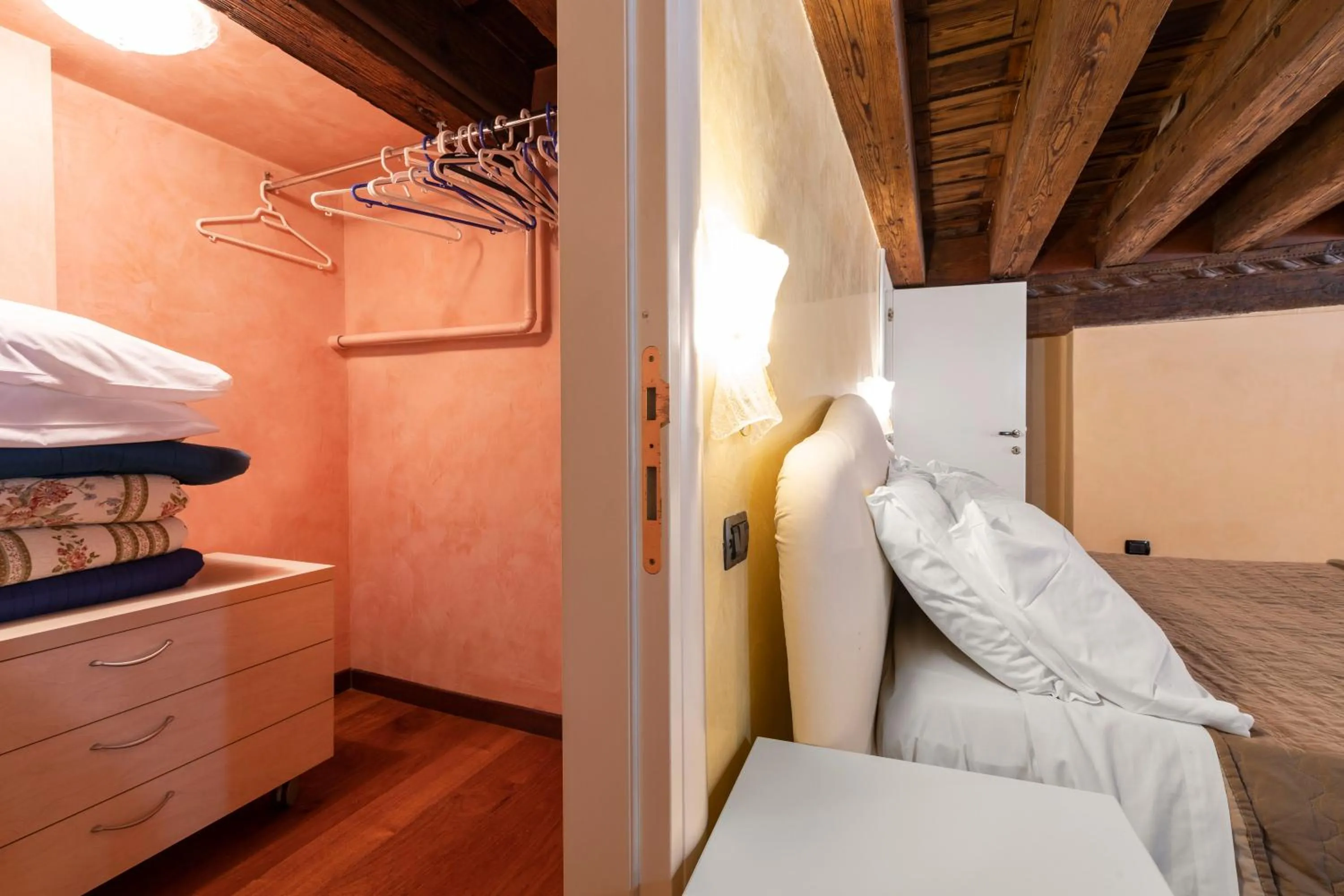 Bedroom, Bed in Doge Morosini Palace by Wonderful Italy