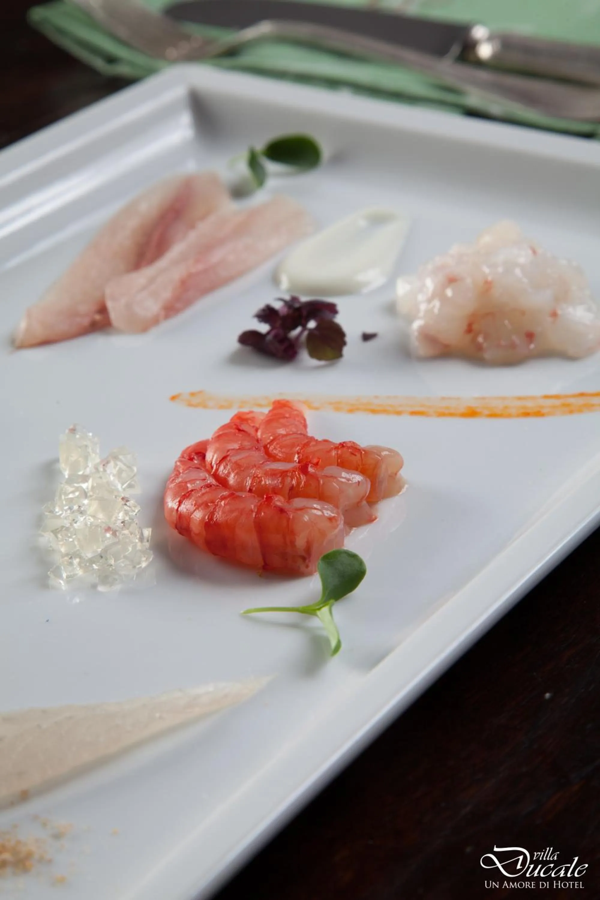 Food close-up in Villa Ducale Hotel & Ristorante