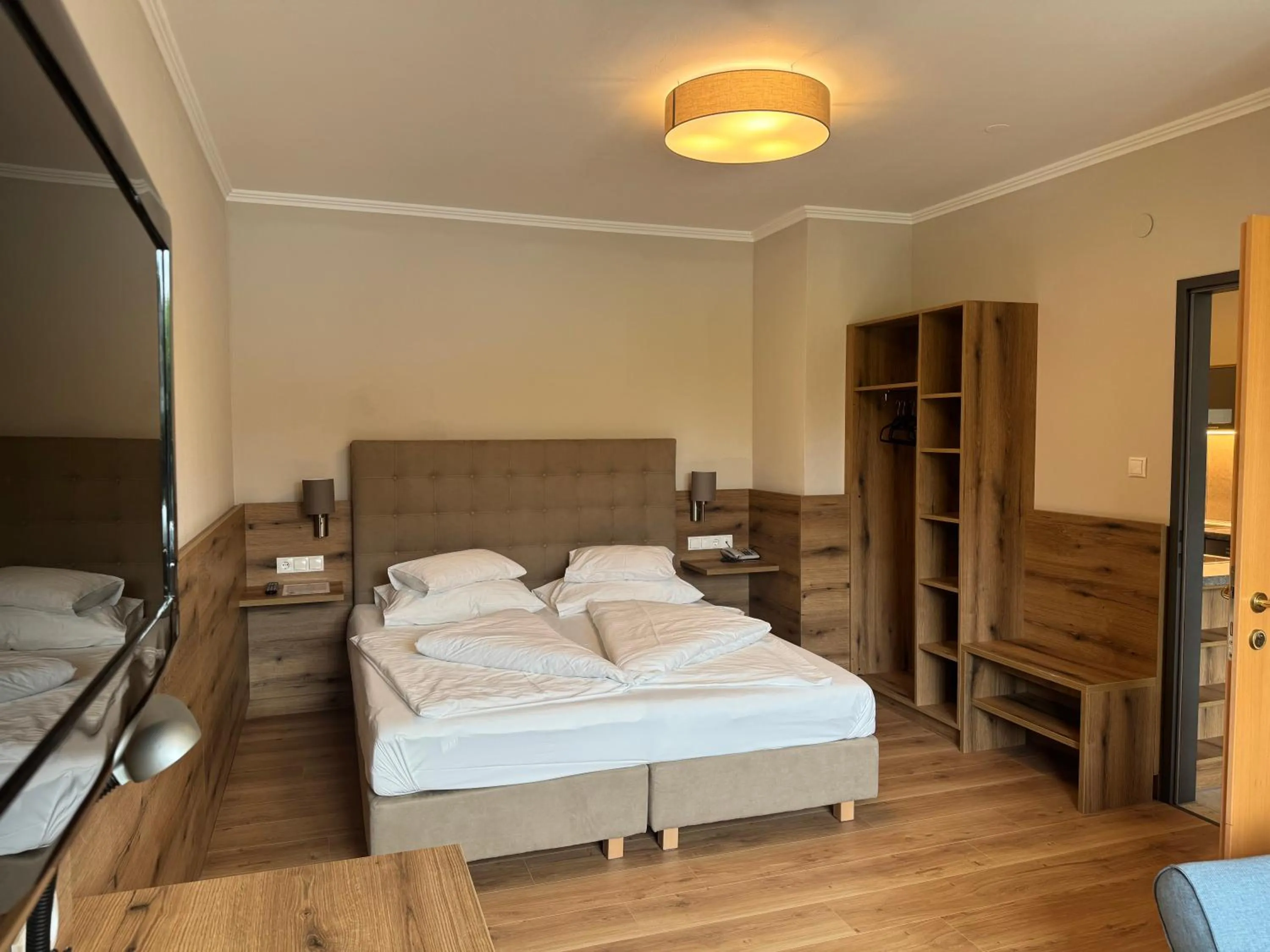 Bedroom, Bed in Der Marienhof Hotel Garni