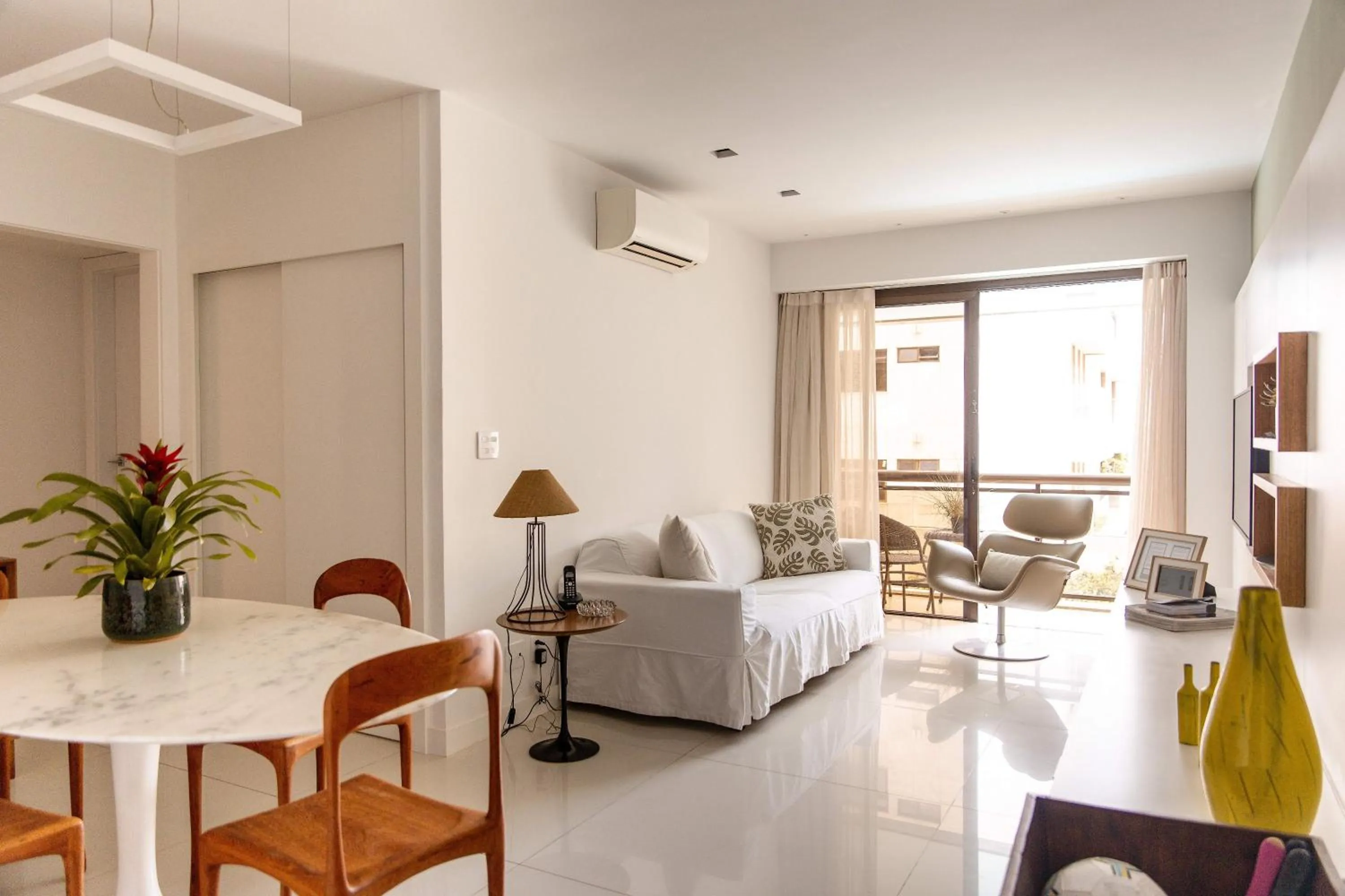 Living room in Ipanema Apart-hotel on the Beach