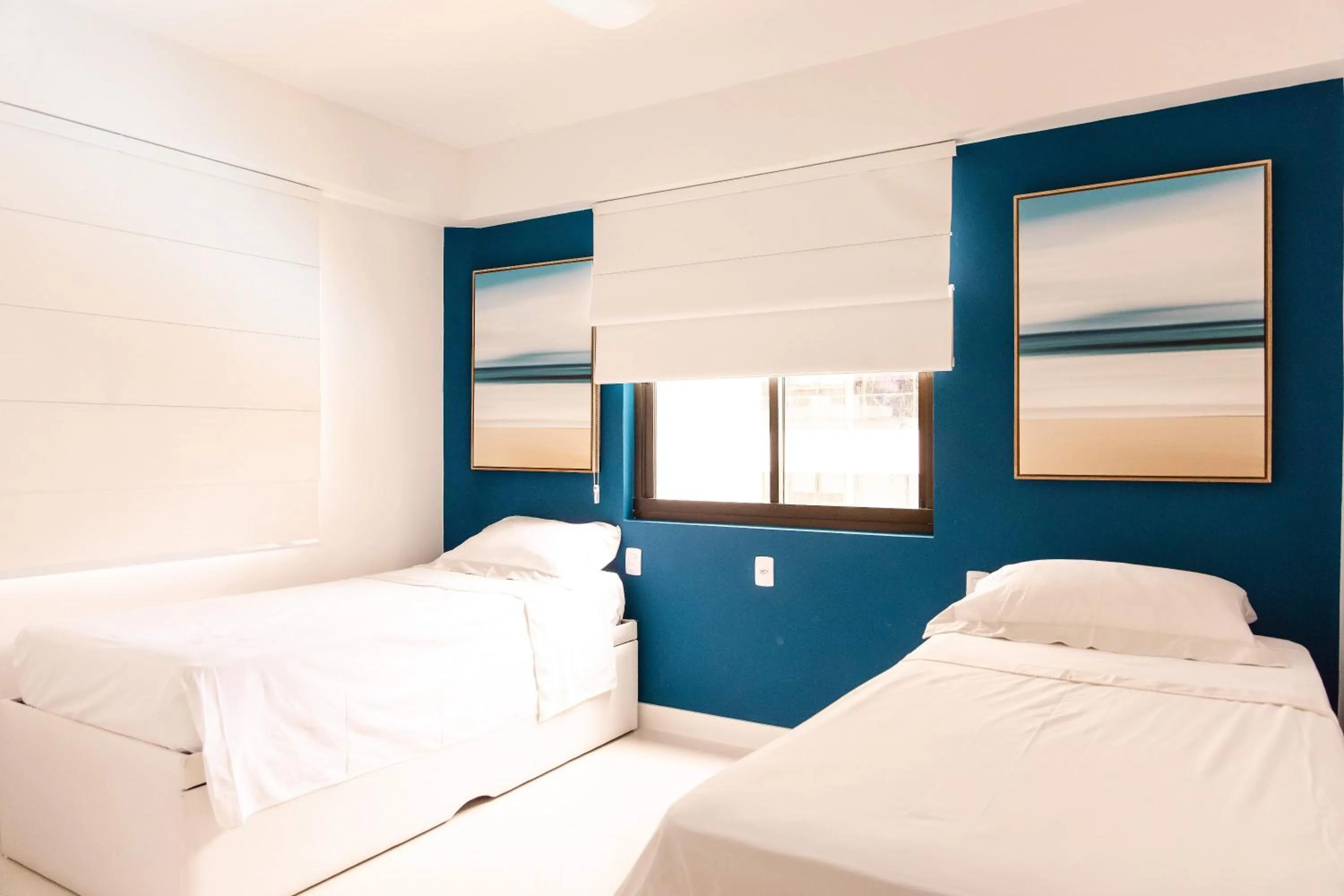 Bedroom in Ipanema Apart-hotel on the Beach