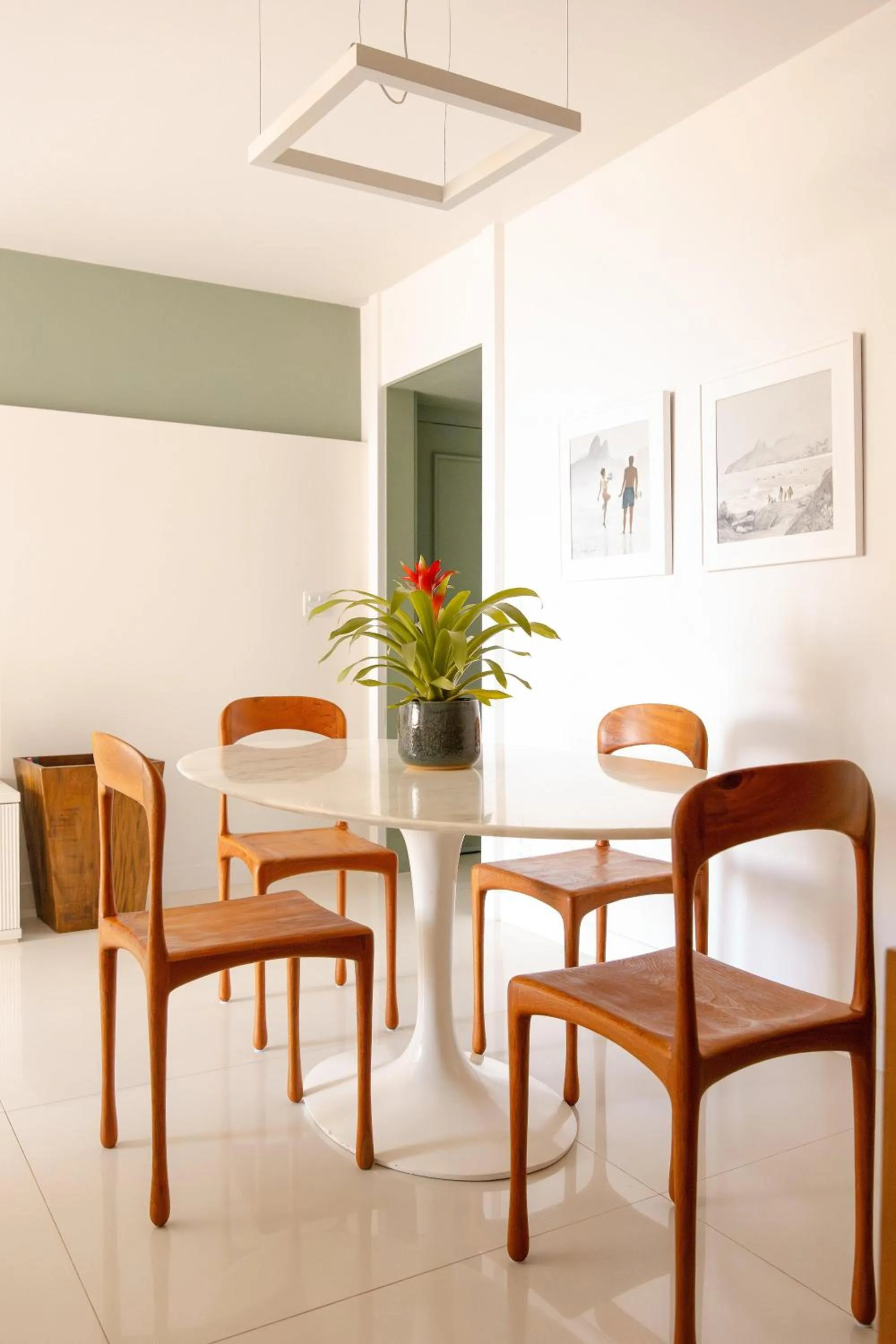 Living room in Ipanema Apart-hotel on the Beach