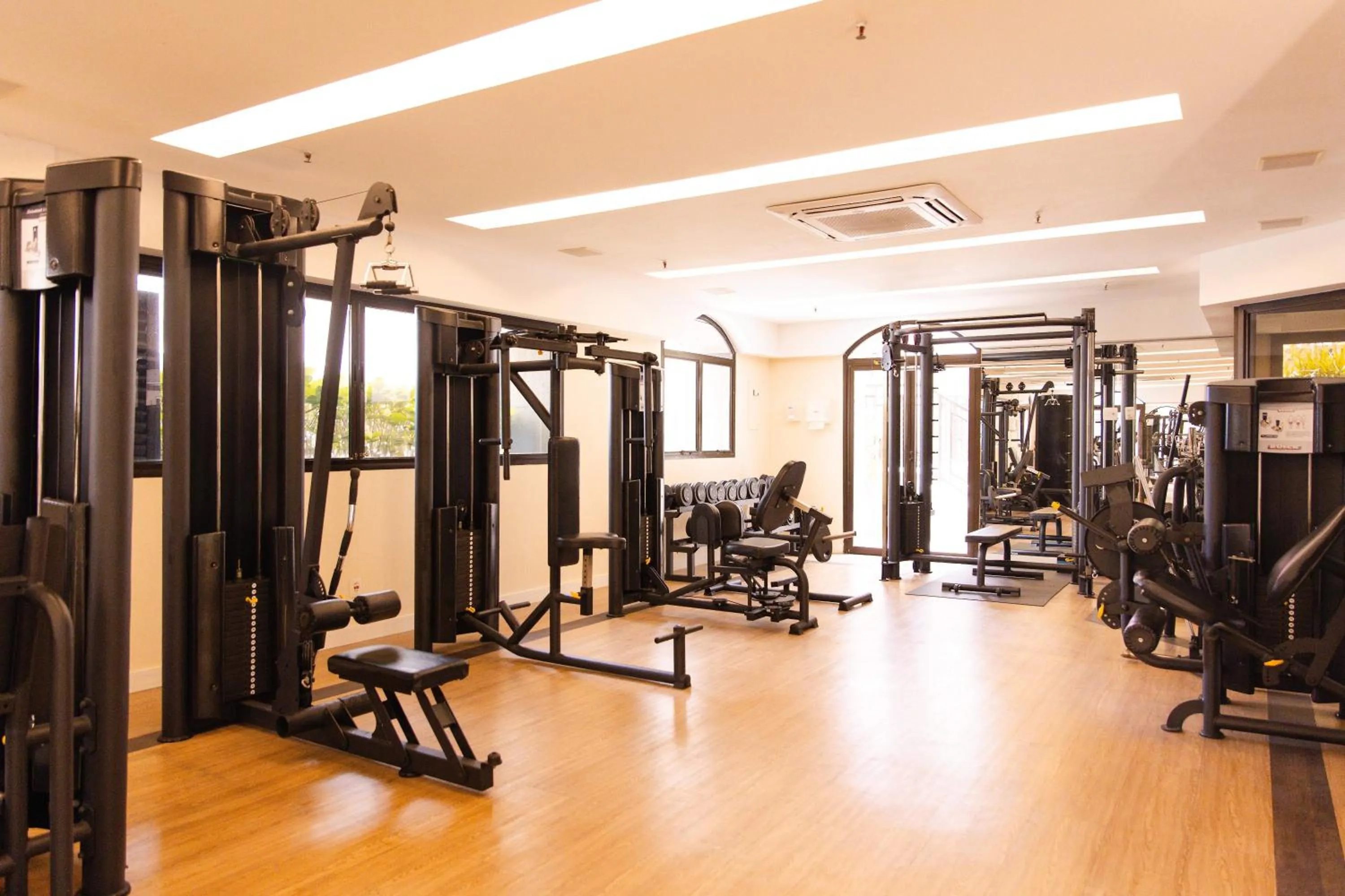 Fitness centre/facilities in Ipanema Apart-hotel on the Beach