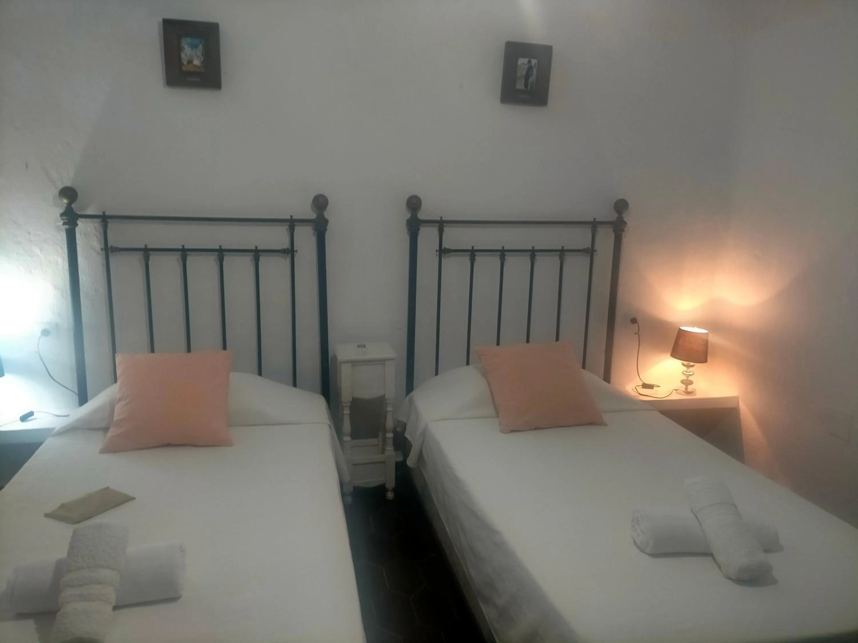 Bed in Cortijo Torreblanca Casa Rural Parque Natural Cabo de Gata