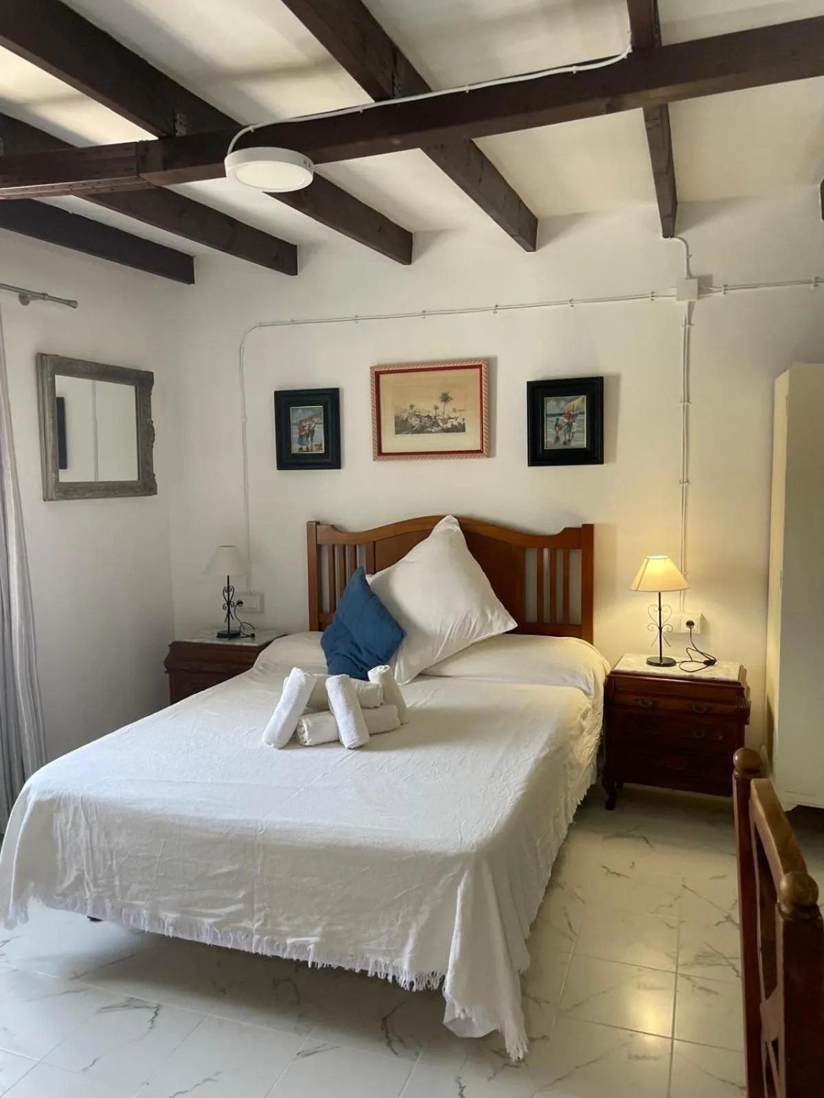 Bedroom, Bed in Cortijo Torreblanca Casa Rural Parque Natural Cabo de Gata