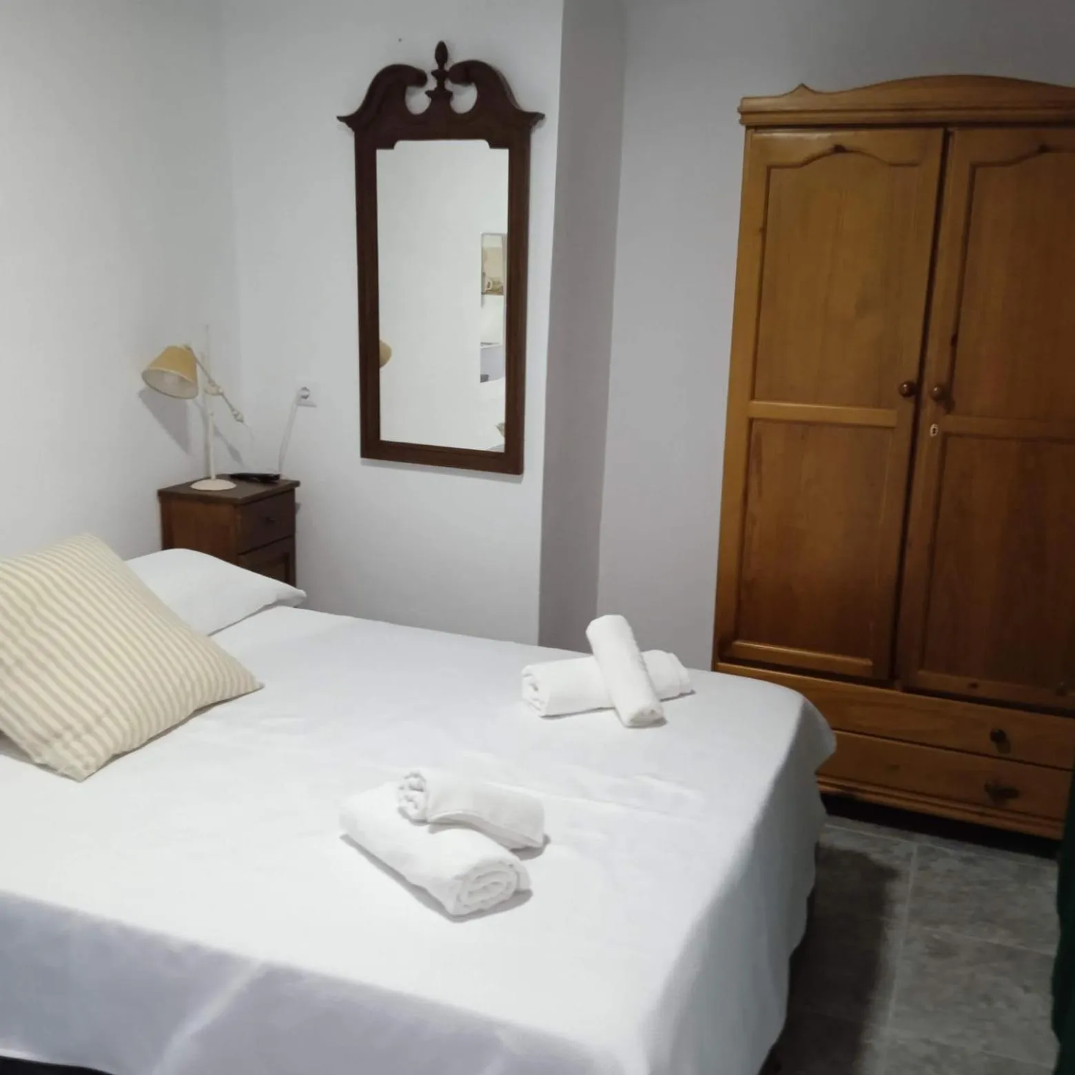 Bed in Cortijo Torreblanca Casa Rural Parque Natural Cabo de Gata