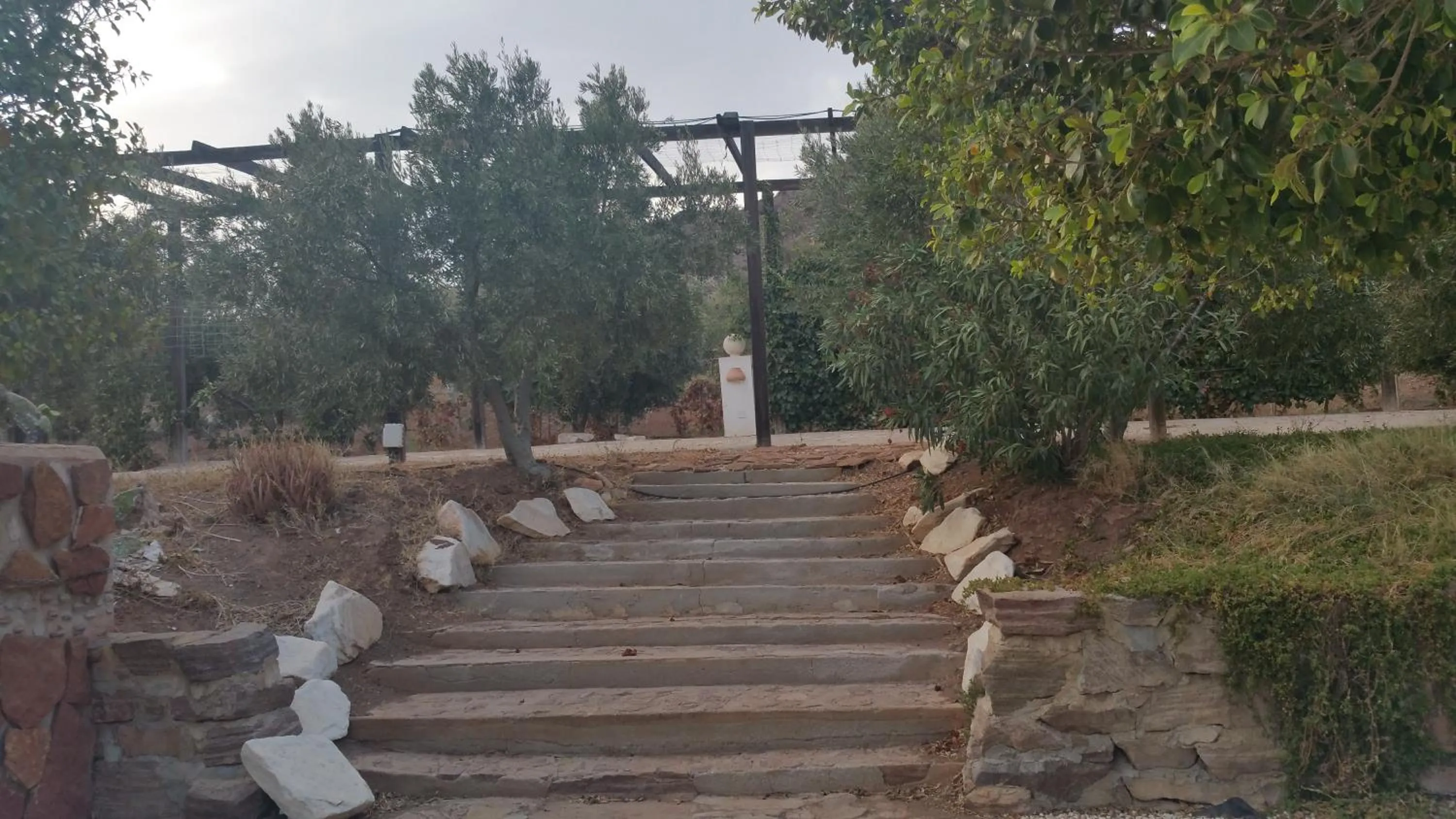 Garden view in Cortijo Torreblanca Casa Rural Parque Natural Cabo de Gata