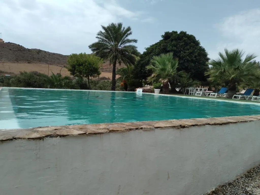 Pool view in Cortijo Torreblanca Casa Rural Parque Natural Cabo de Gata