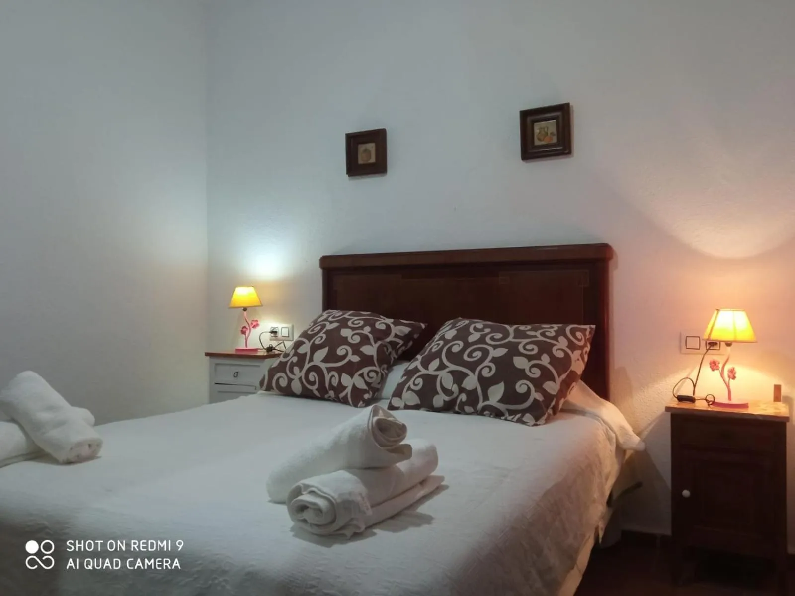 Bed in Cortijo Torreblanca Casa Rural Parque Natural Cabo de Gata