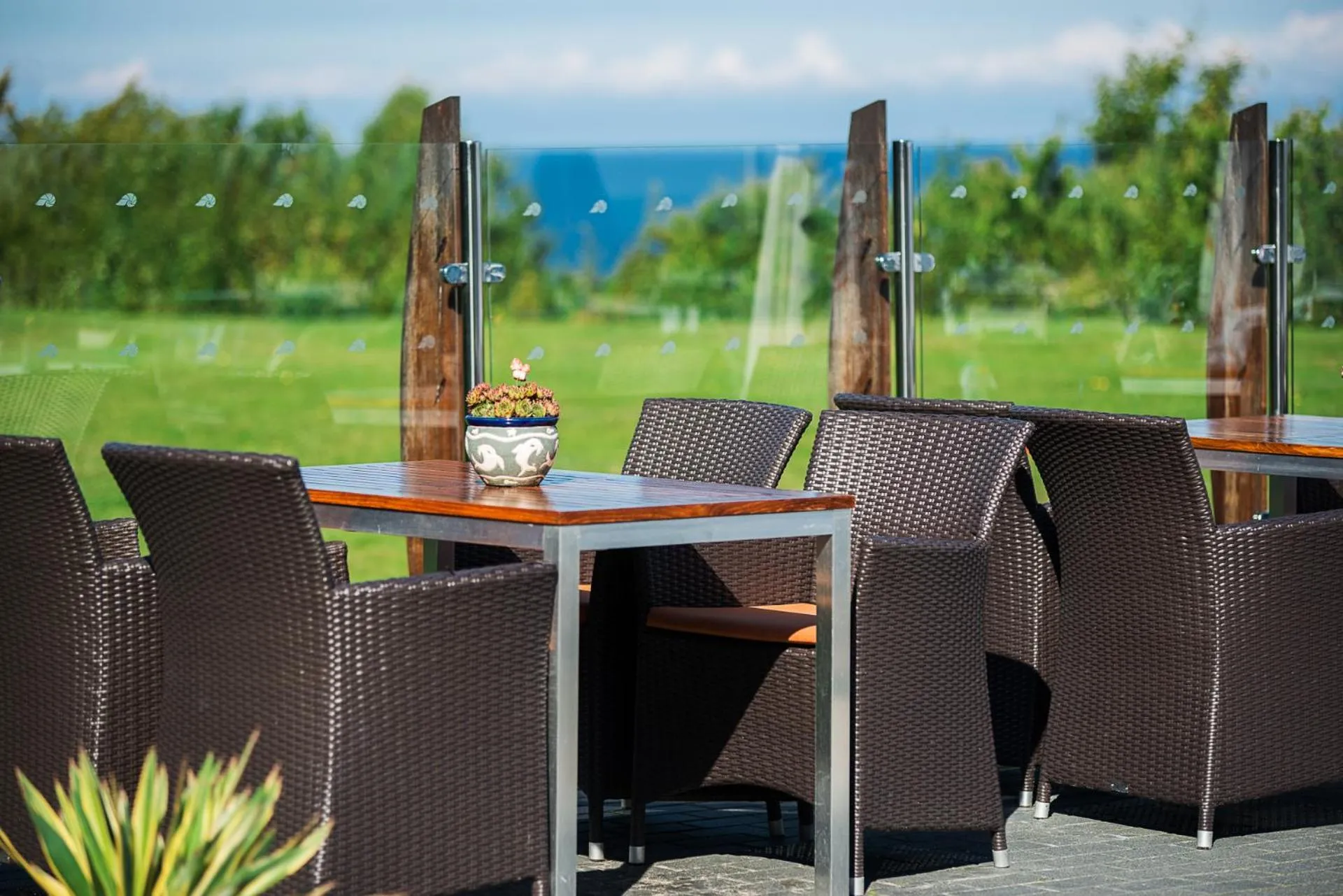 Patio in Hotel Restauracja Faleza