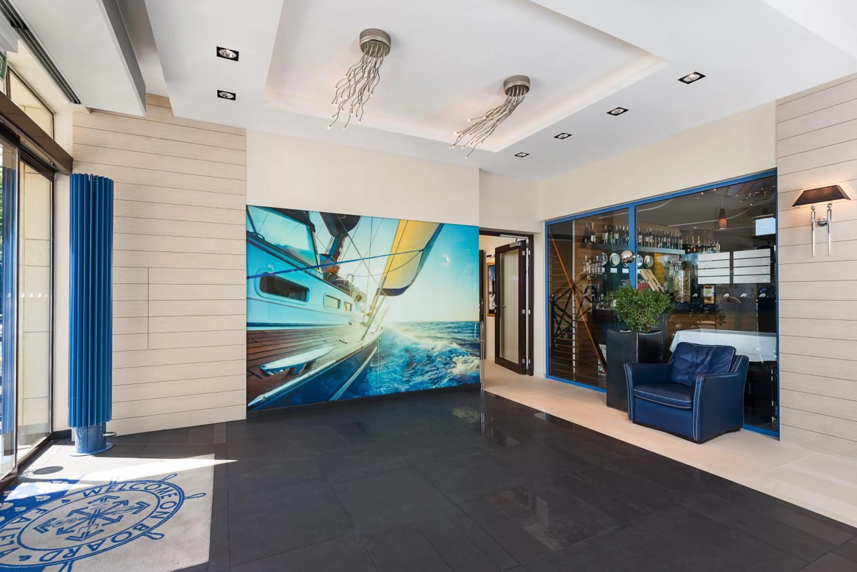 Decorative detail in Hotel Restauracja Faleza