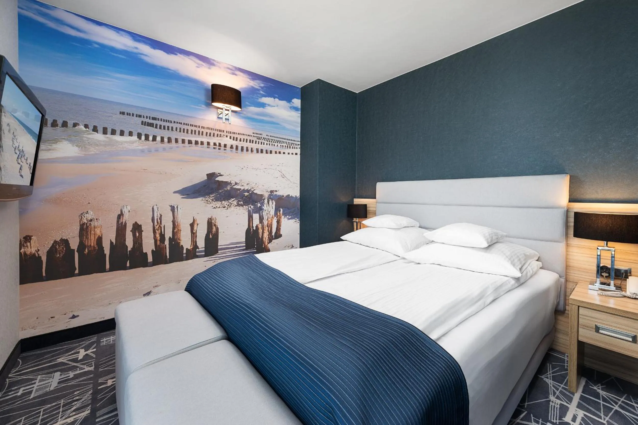 Bedroom, Bed in Hotel Restauracja Faleza