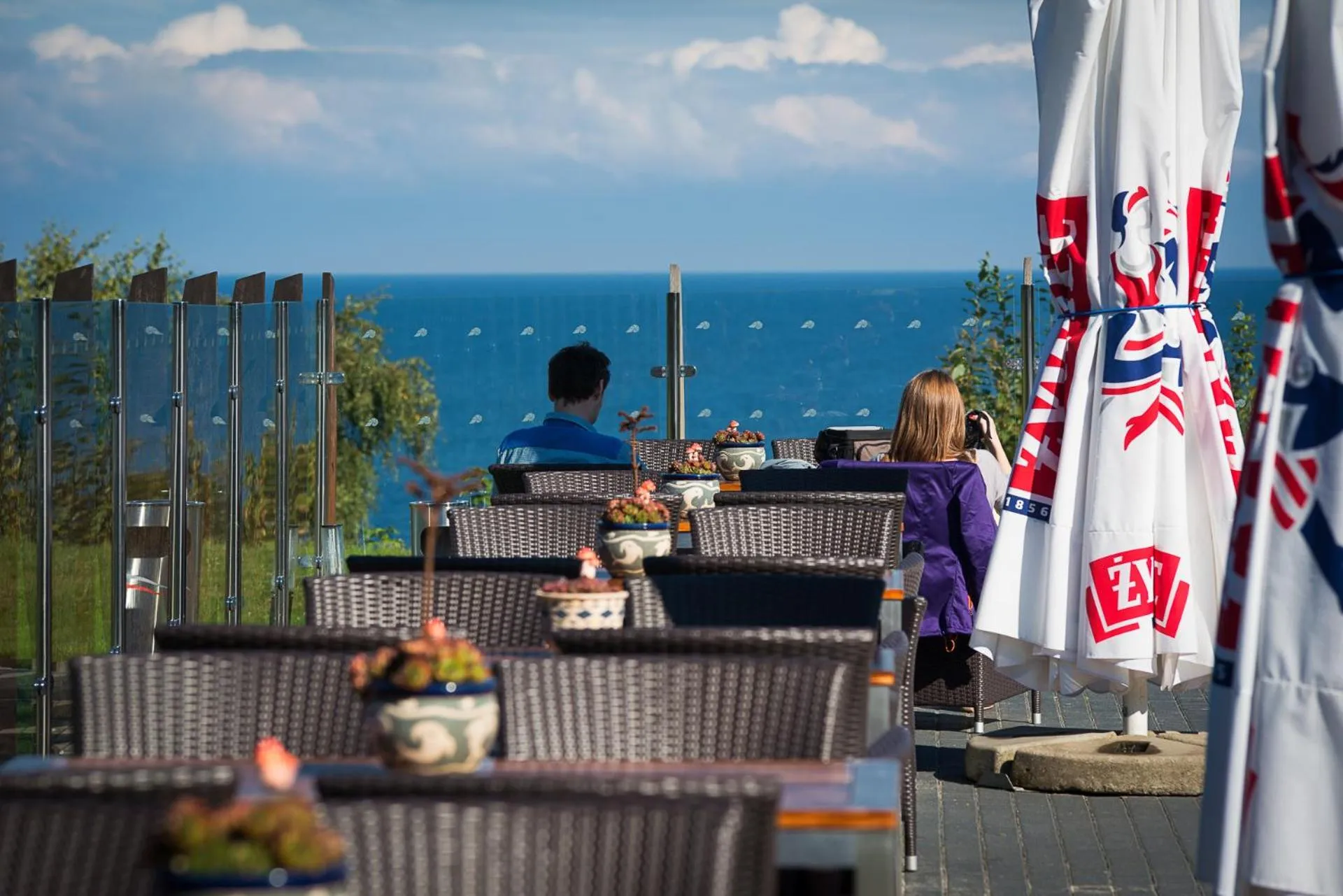 Patio in Hotel Restauracja Faleza