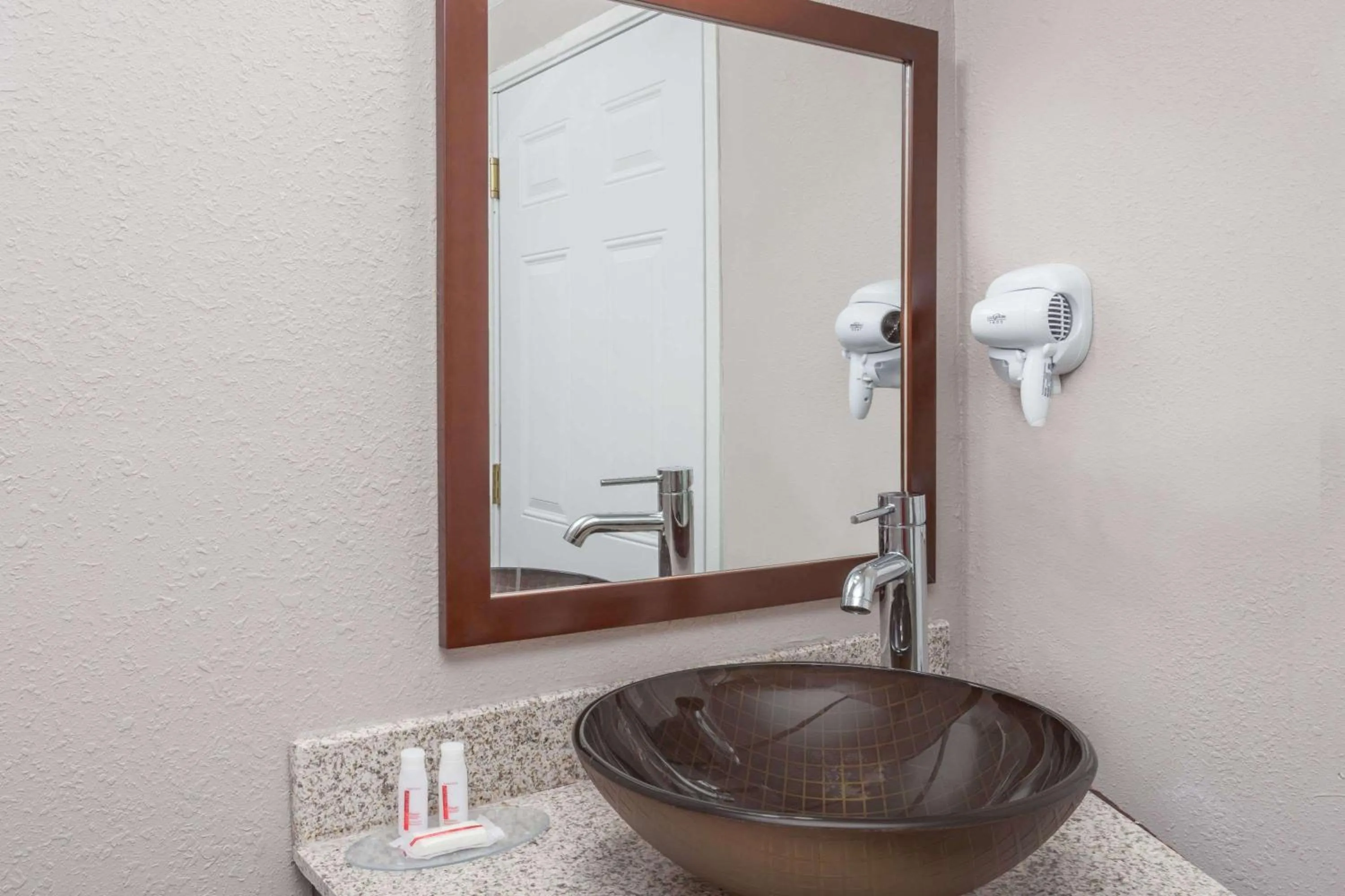 Bathroom in Baymont by Wyndham Delavan Near Lake Geneva