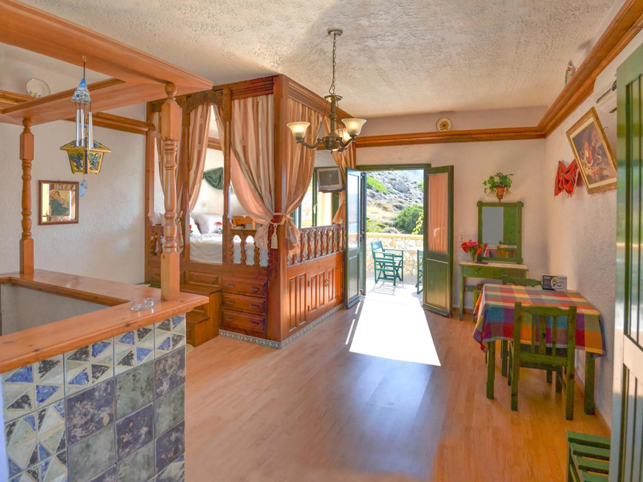 Garden in Hotel Finiki View