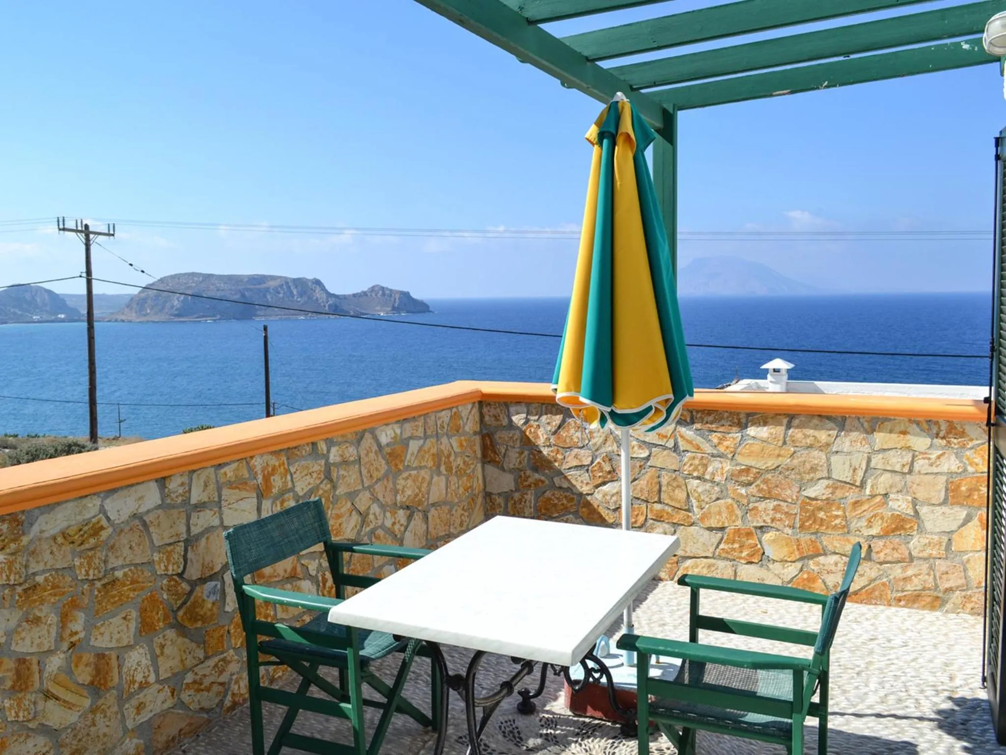 Balcony/Terrace in Hotel Finiki View