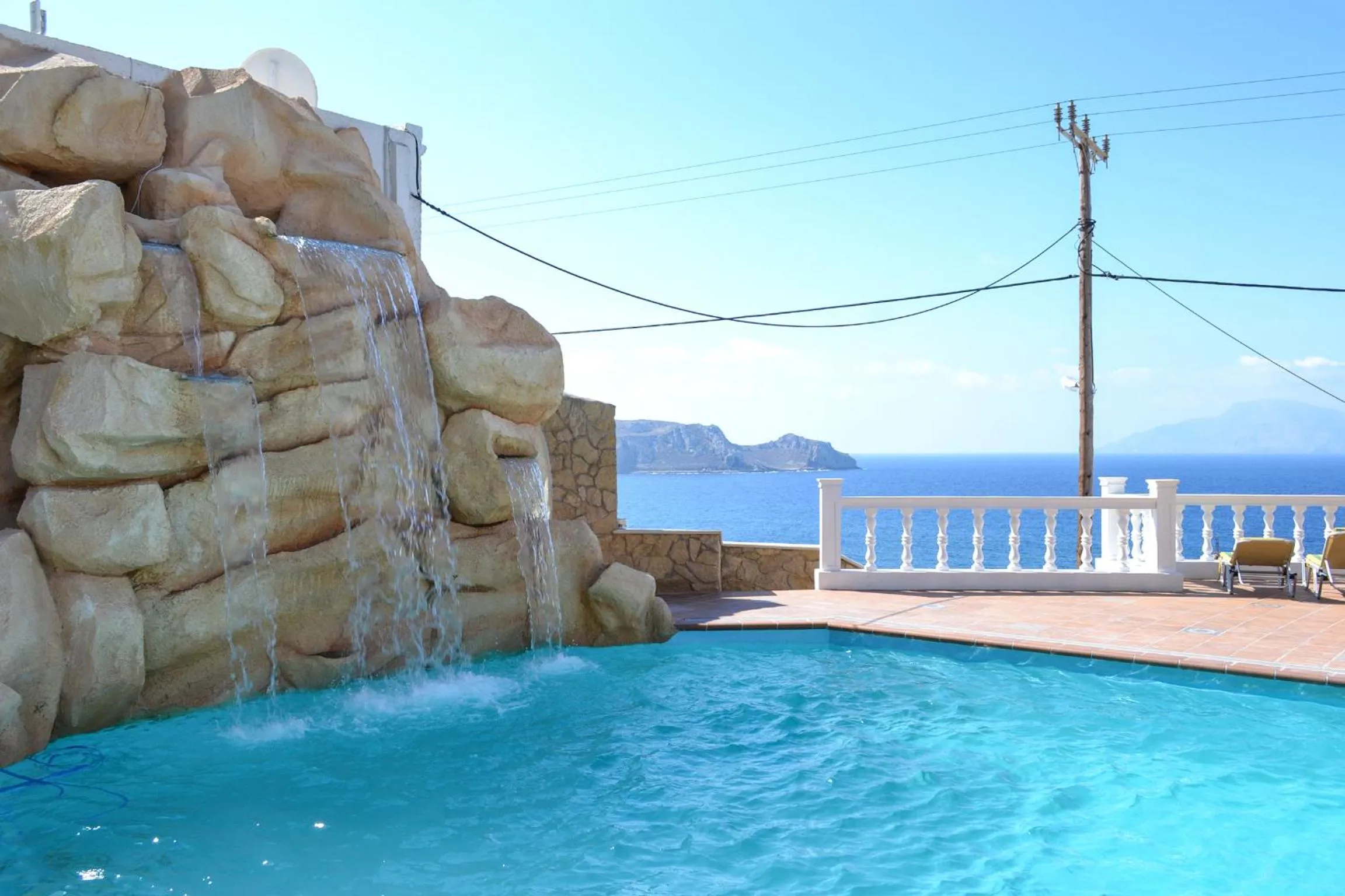 Natural landscape in Hotel Finiki View