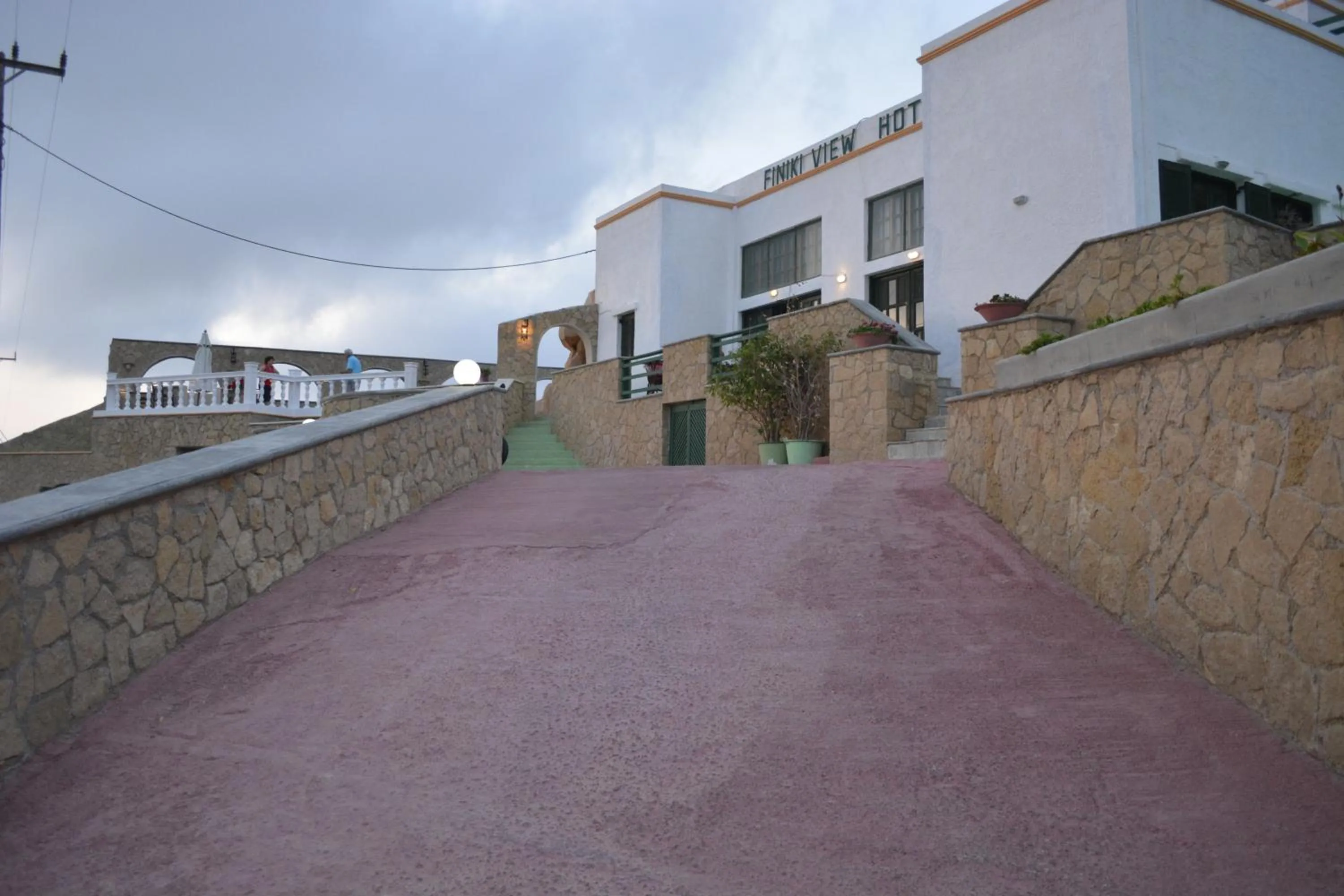 Property building in Hotel Finiki View
