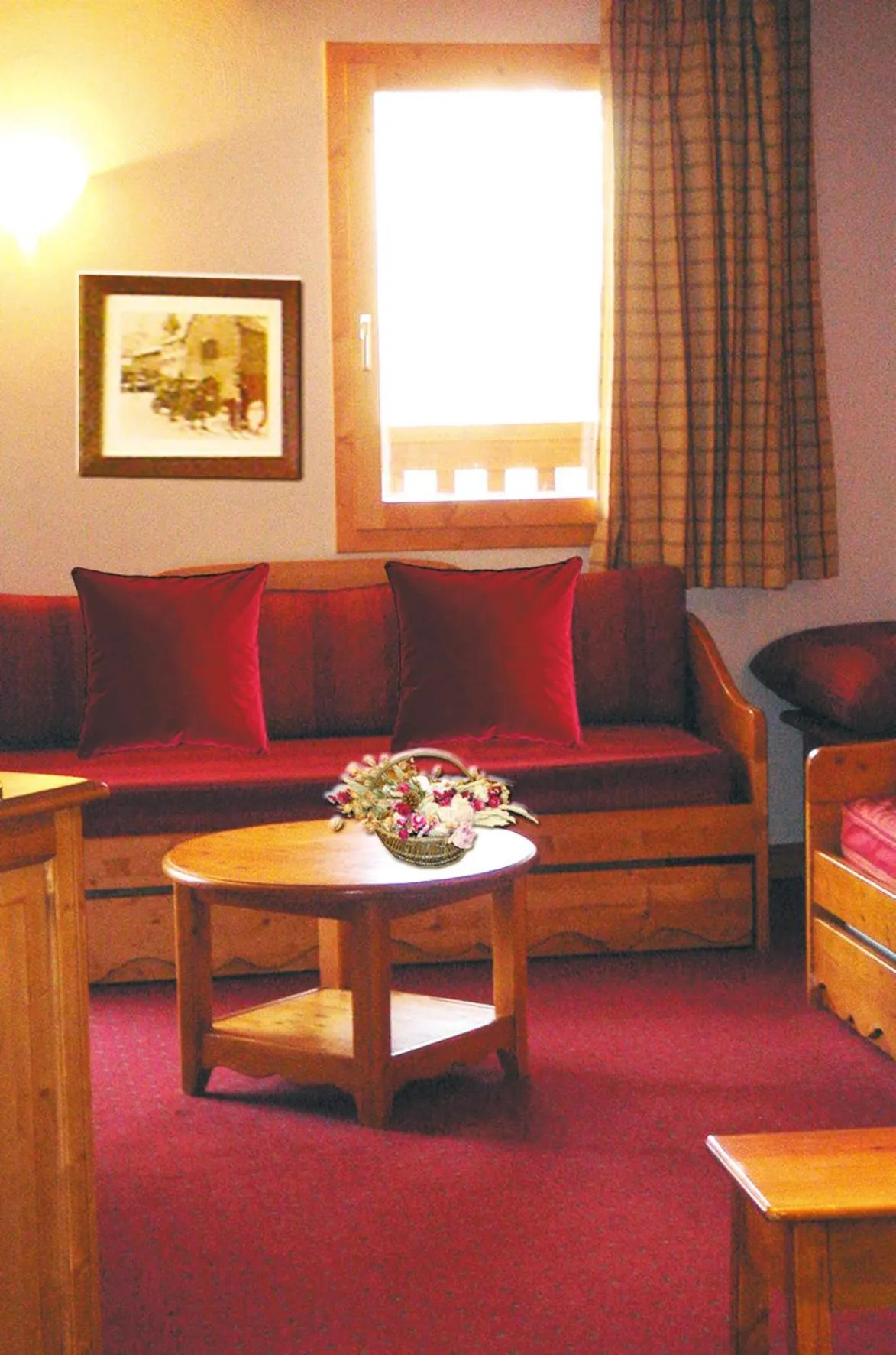 Living room in Lagrange Vacances Aspen