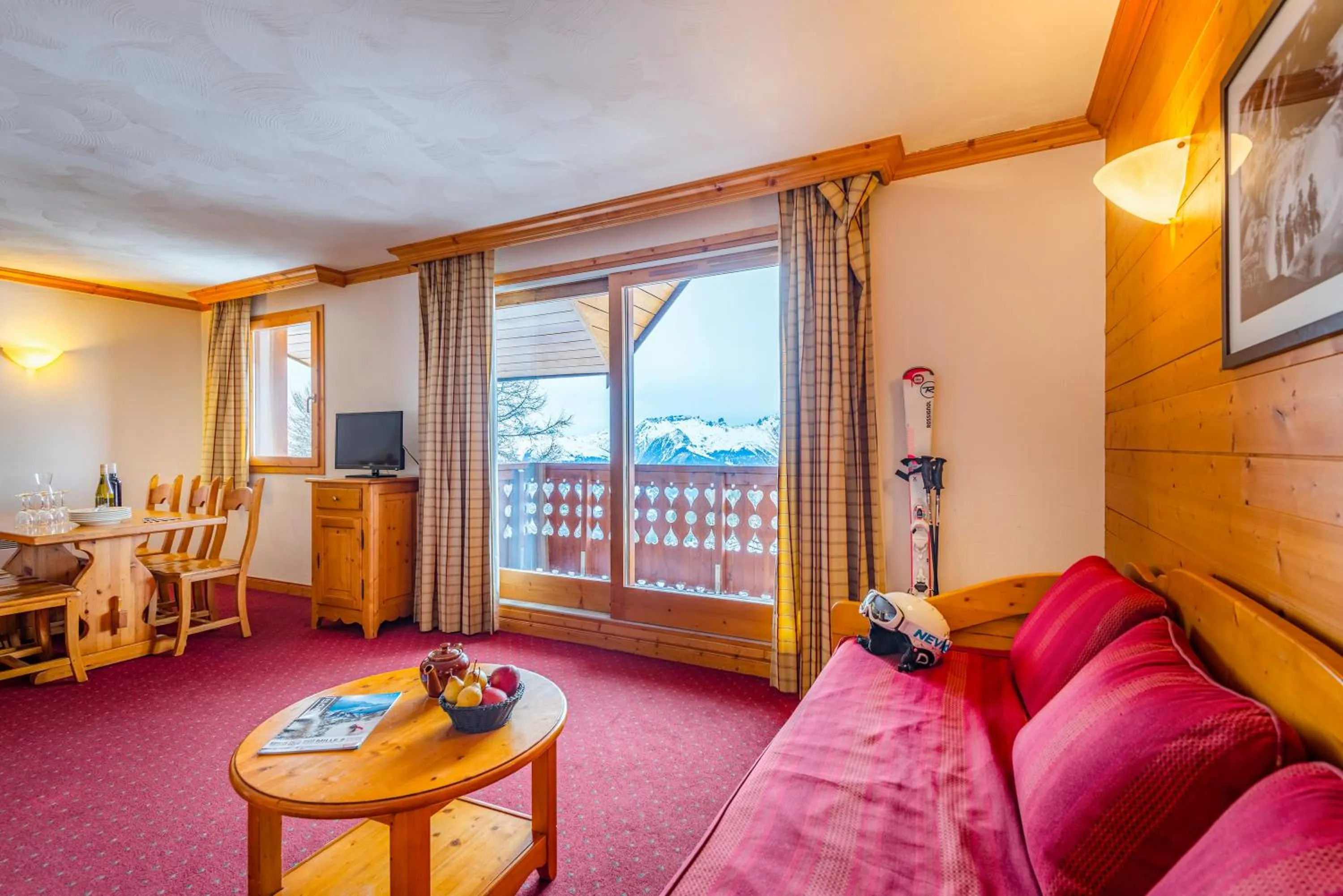 Living room in Lagrange Vacances Aspen