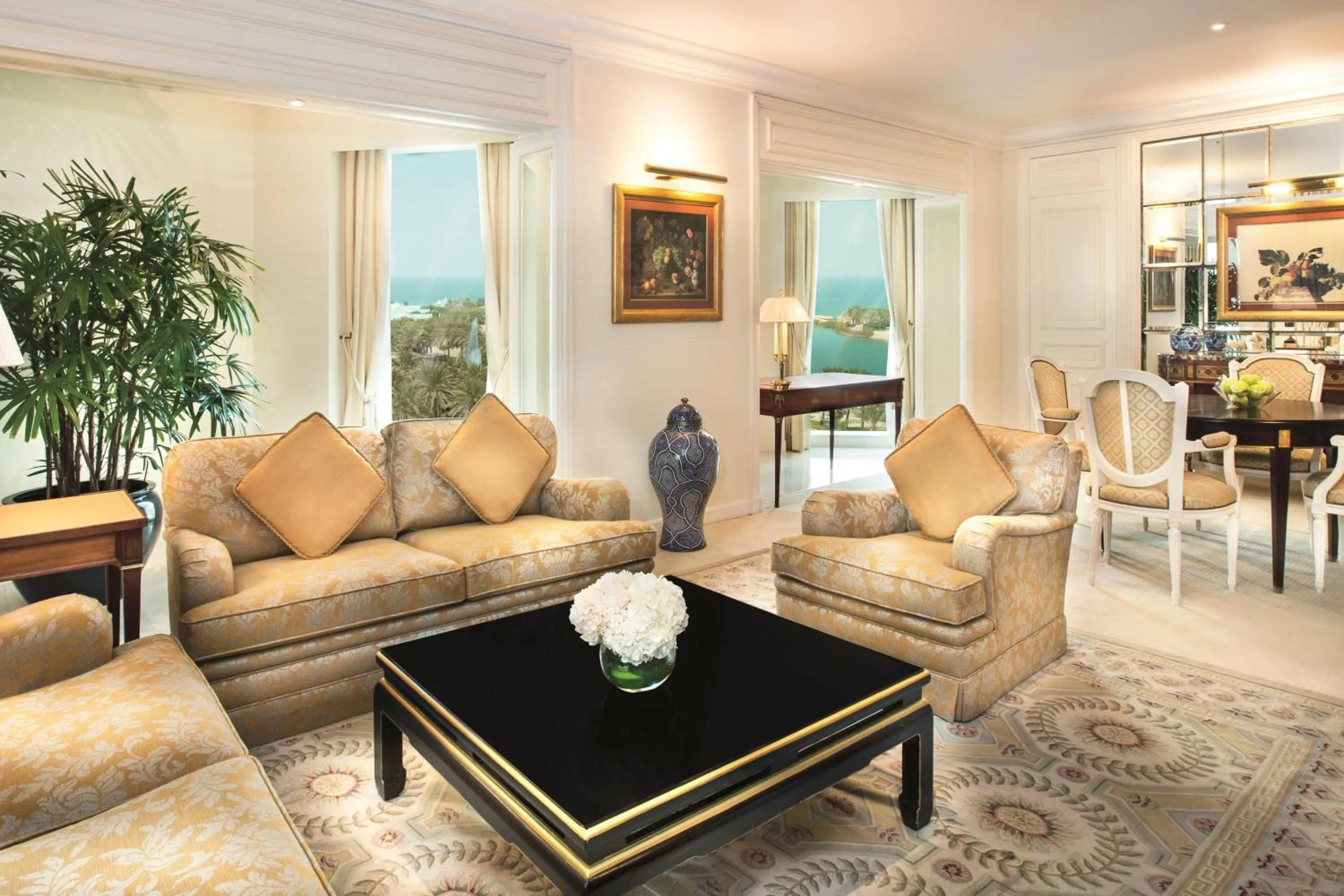 Living room in The Ritz-Carlton, Bahrain