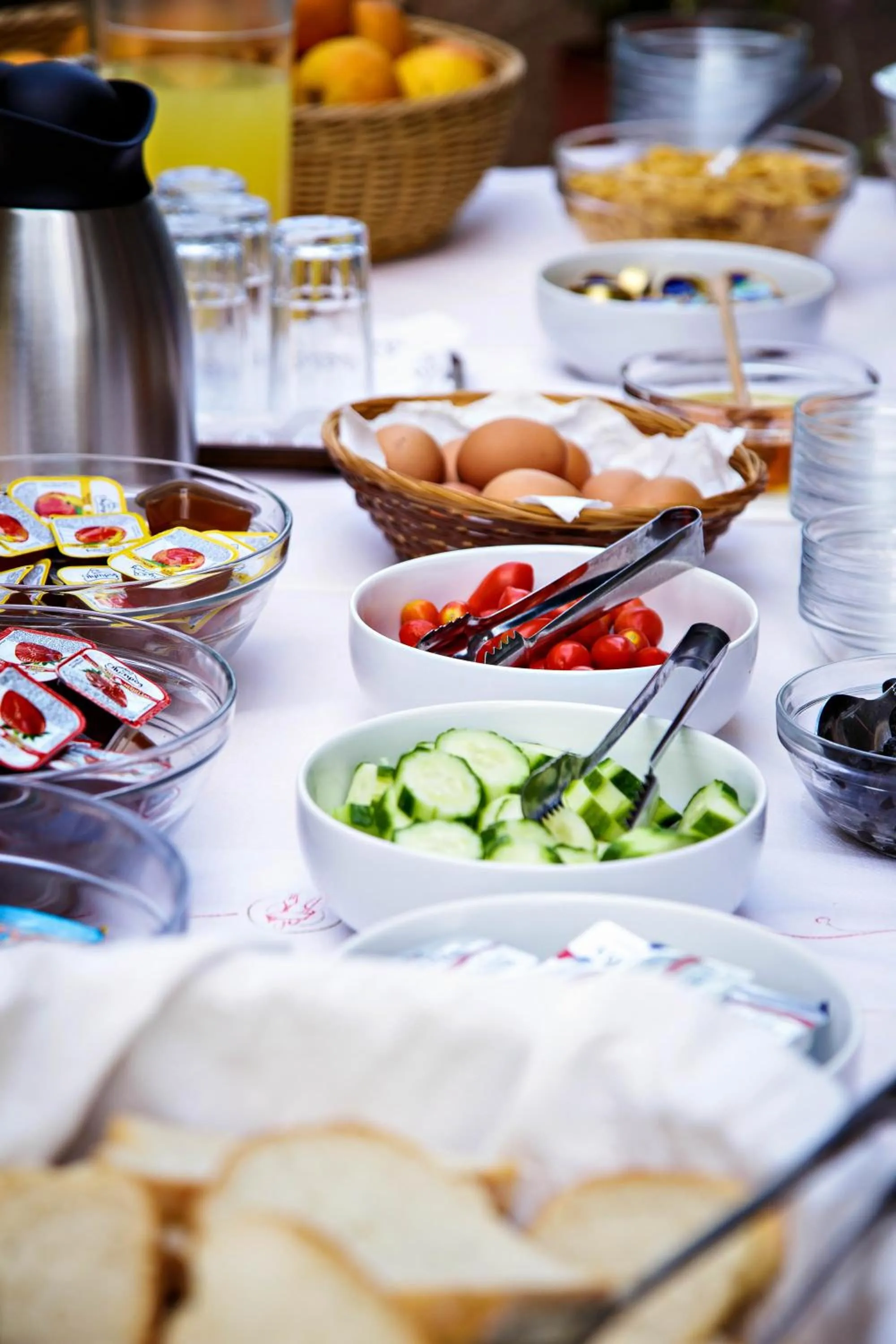 Food close-up in Hotel Ideon